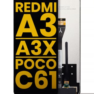 LCD Display ohne Rahmen für Xiaomi Redmi A3 / A3x / Poco C61 (professionell aufgearbeitet)