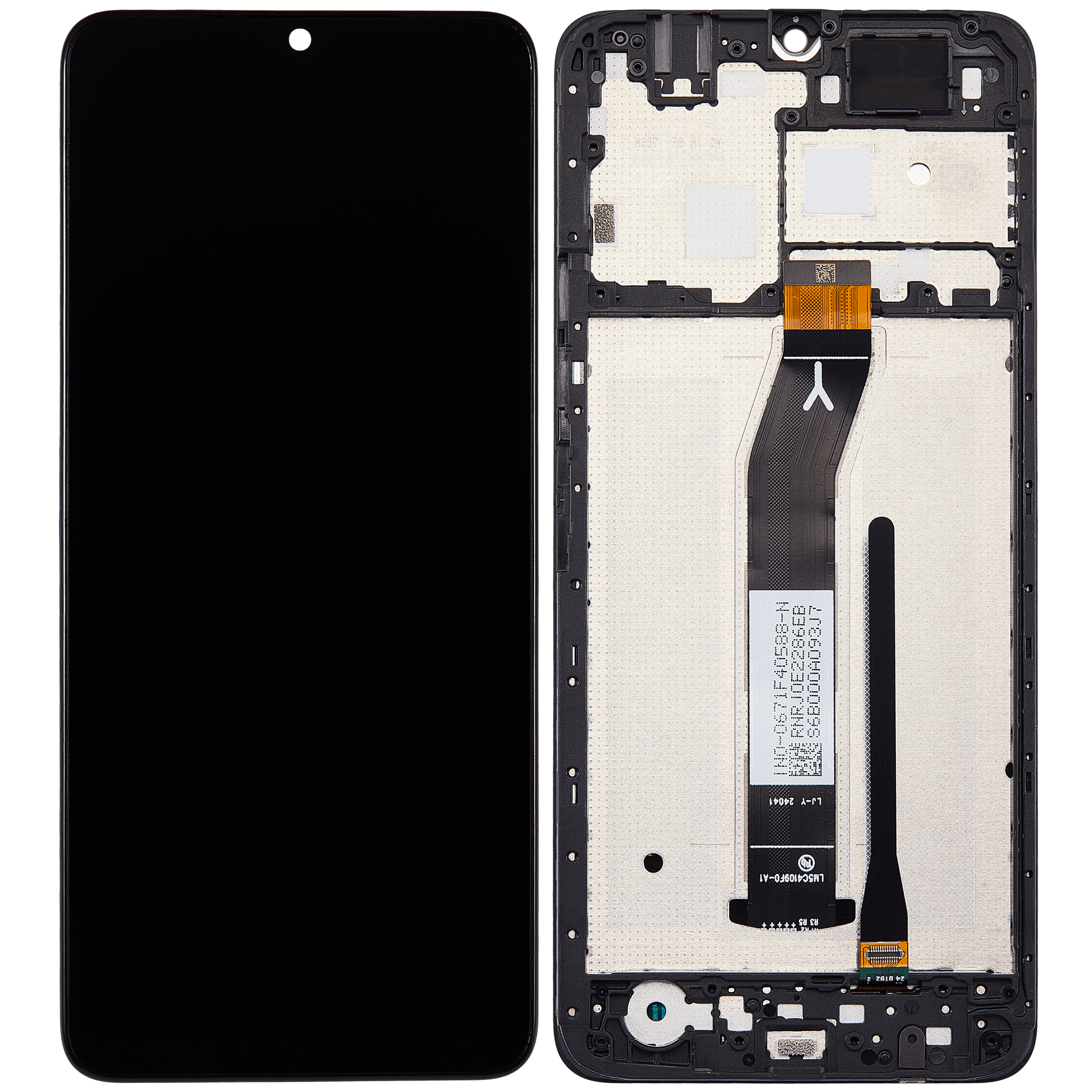 LCD Display mit Rahmen für Xiaomi Redmi A3 / A3x / Poco C61 (professionell aufgearbeitet) – Bild 2
