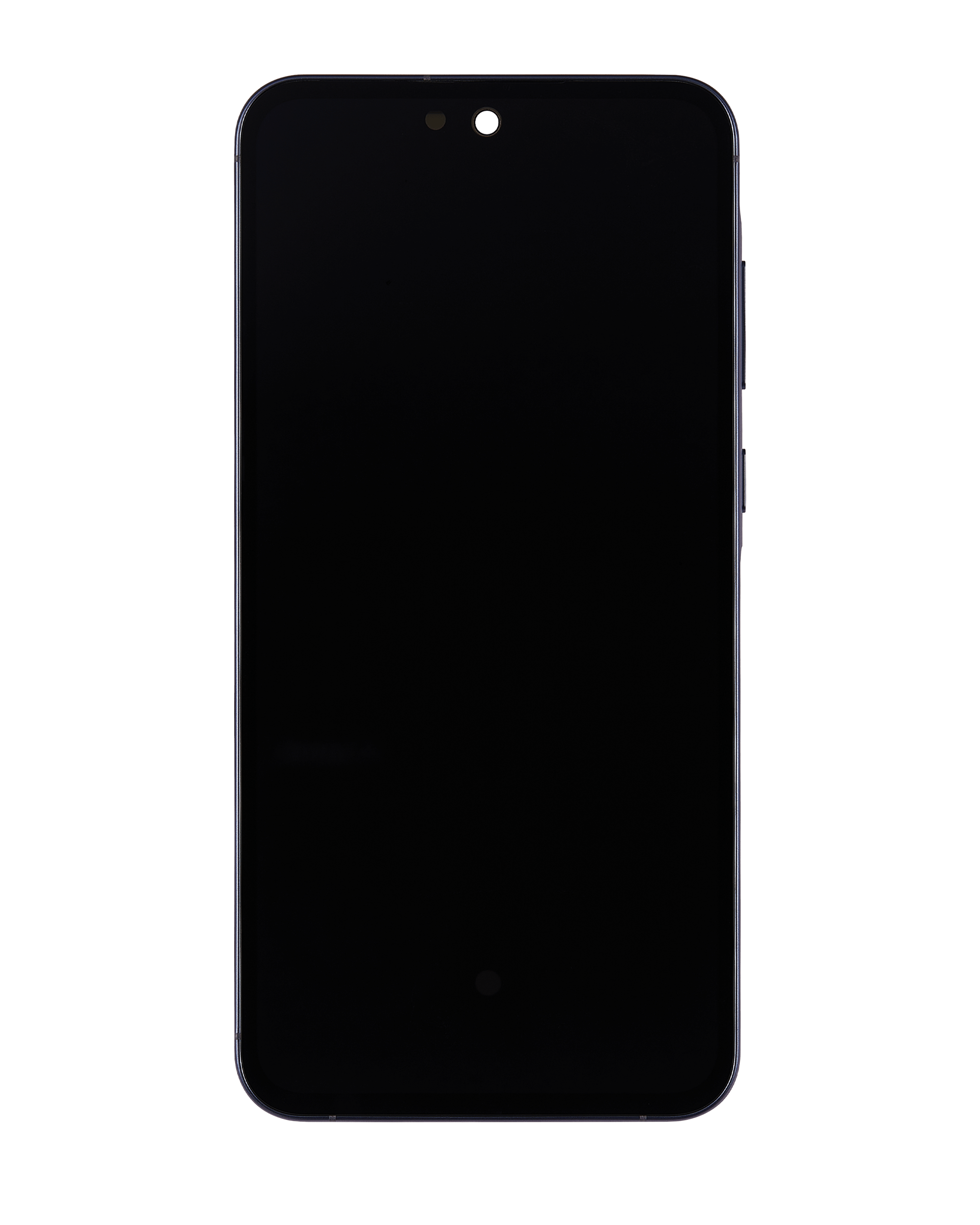 OLED Display mit Rahmen für Samsung Galaxy A55 (A556 / 2024) (professionell aufgearbeitet) (Navy) – Bild 2