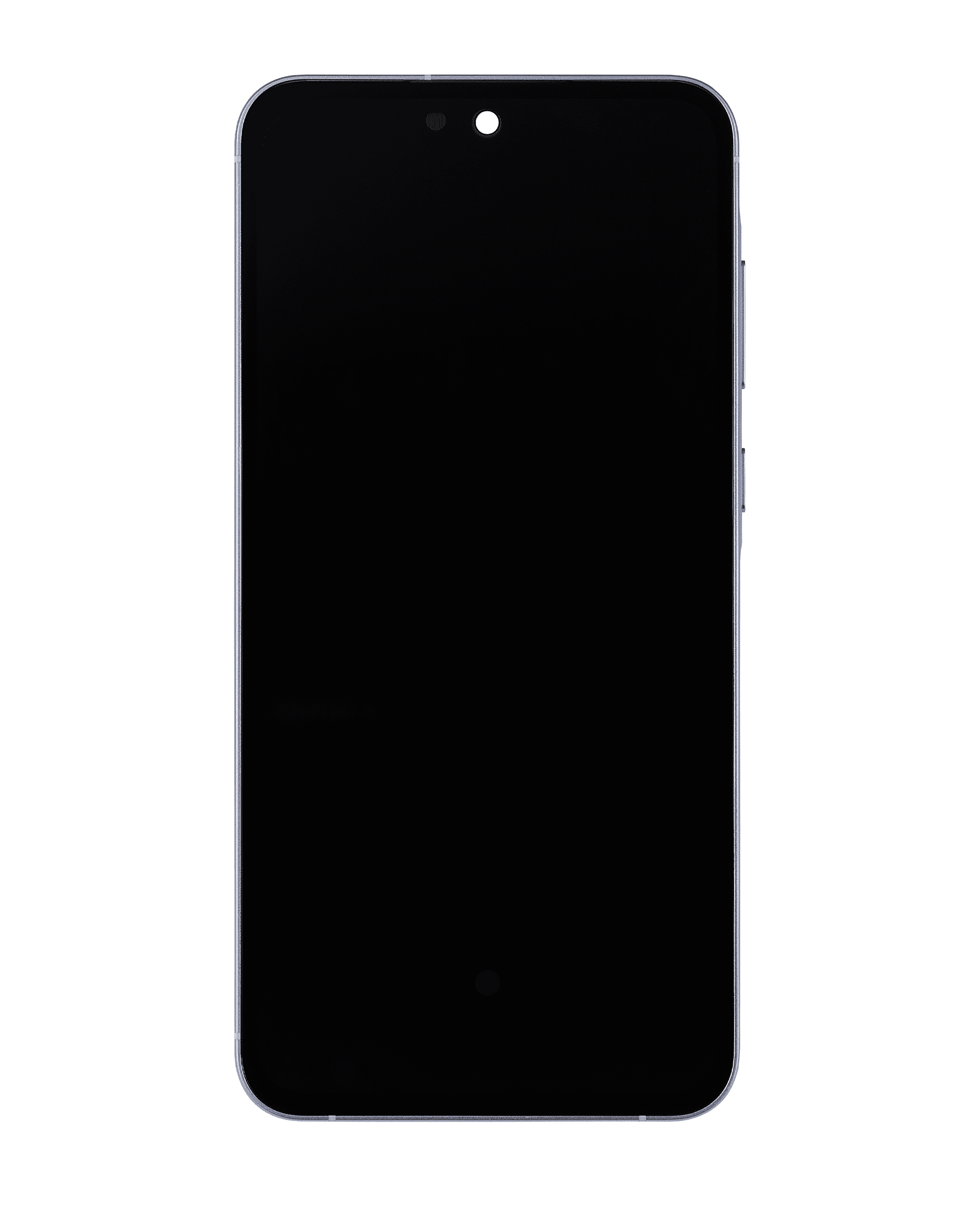 OLED Display mit Rahmen für Samsung Galaxy A55 (A556 / 2024) (professionell aufgearbeitet) (Iceblue) – Bild 2