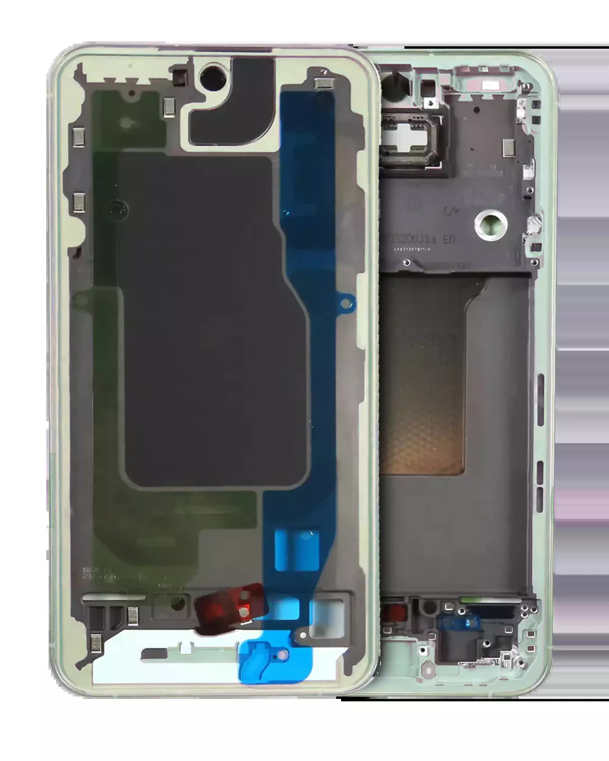 Mittelrahmen für Samsung Galaxy A55 5G (A556 / 2024) (Lemon)