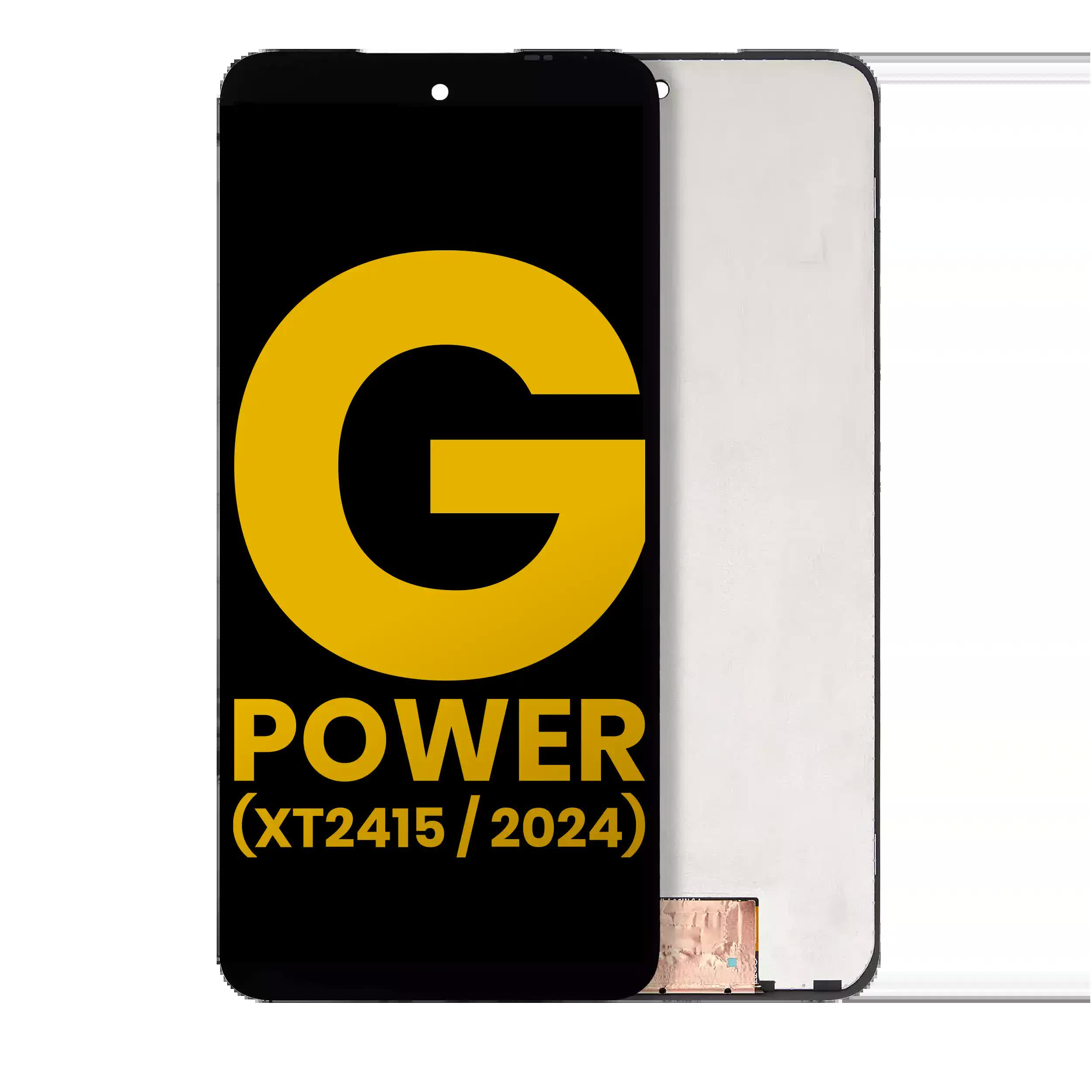 LCD Display ohne Rahmen für Motorola Moto G Power 5G (XT2415 / 2024) (professionell aufgearbeitet)