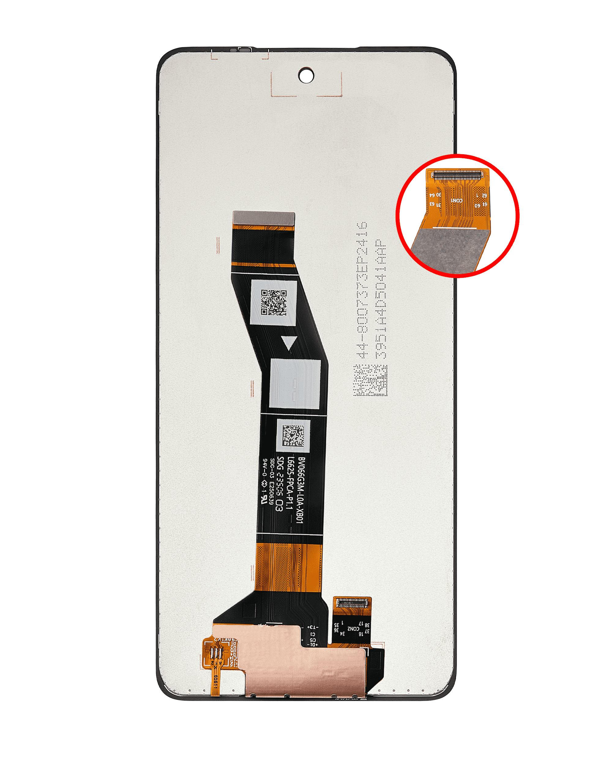LCD Display ohne Rahmen für Motorola Moto G24 (XT2423 / 2024) / G04 (XT2421 / 2024) / G24 Power (XT2425-1 / 2024) / G04S (XT2421-8) / E14 (XT2421-1 – Bild 4