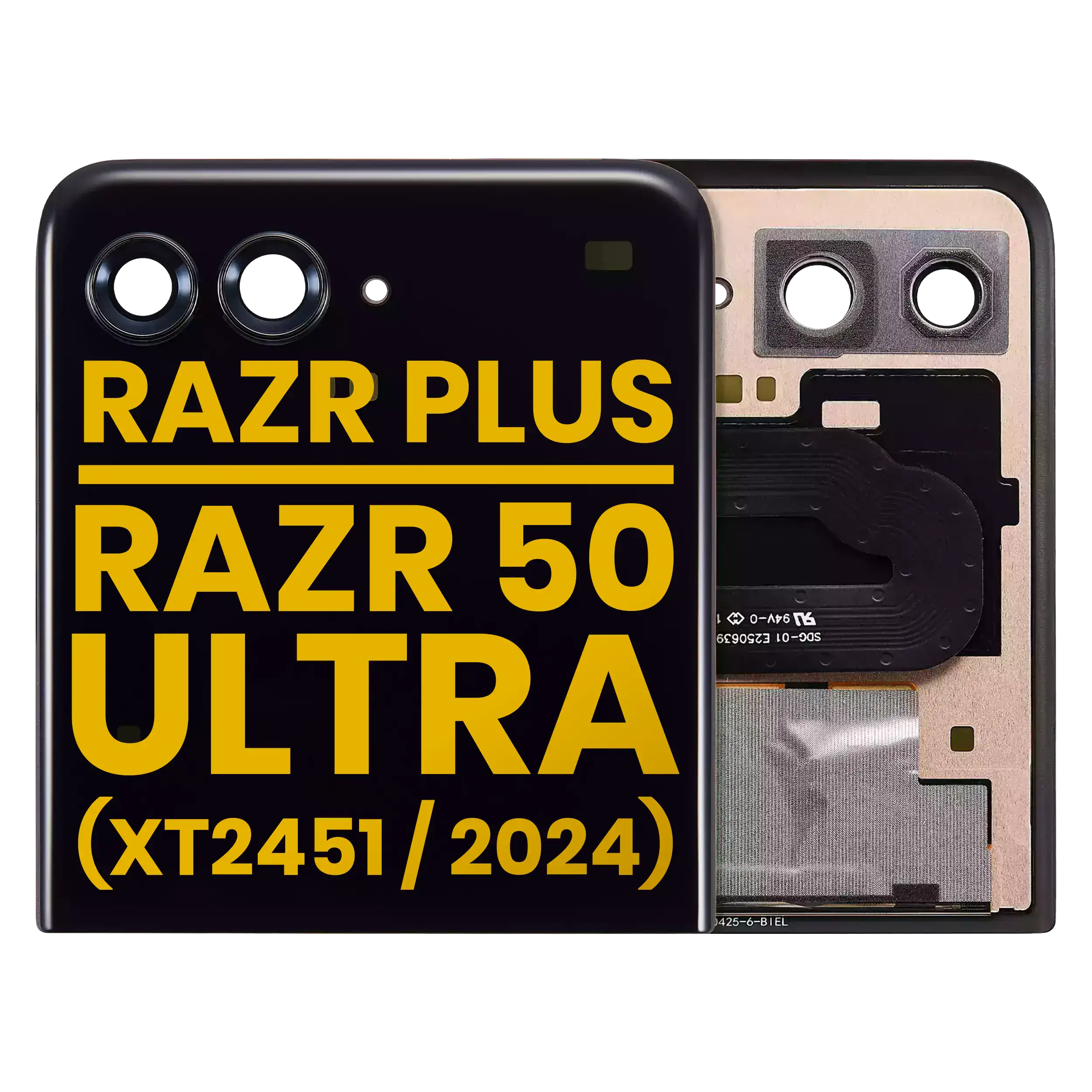 Outer OLED Display für Motorola Razr Plus / Razr 50 Ultra (XT2451 / 2024) / Razr Plus 2025 (XT2557 / 2025) (Original) – Bild 3