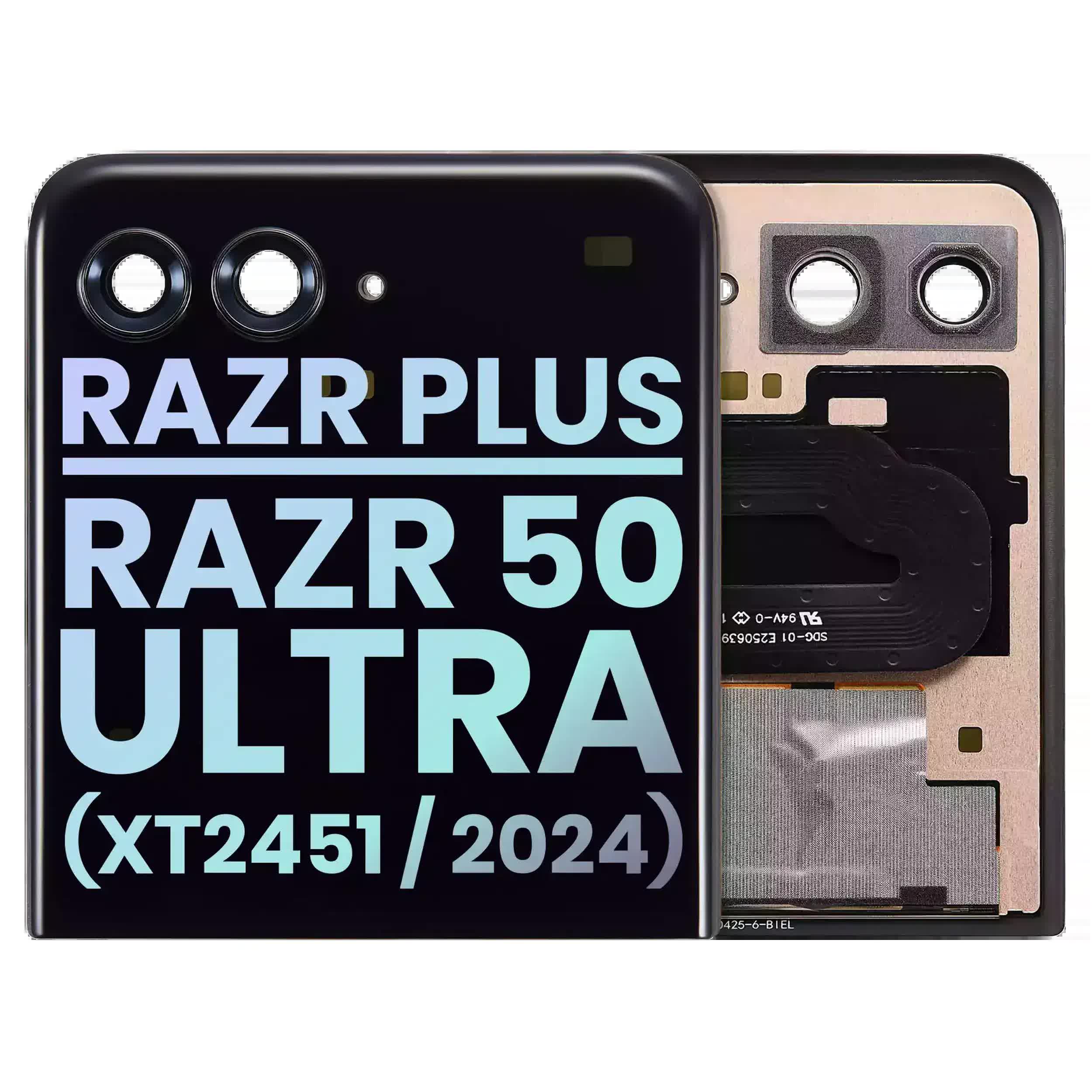 Outer OLED Display für Motorola Razr Plus / Razr 50 Ultra (XT2451 / 2024) / Razr Plus 2025 (XT2557 / 2025) (Original)