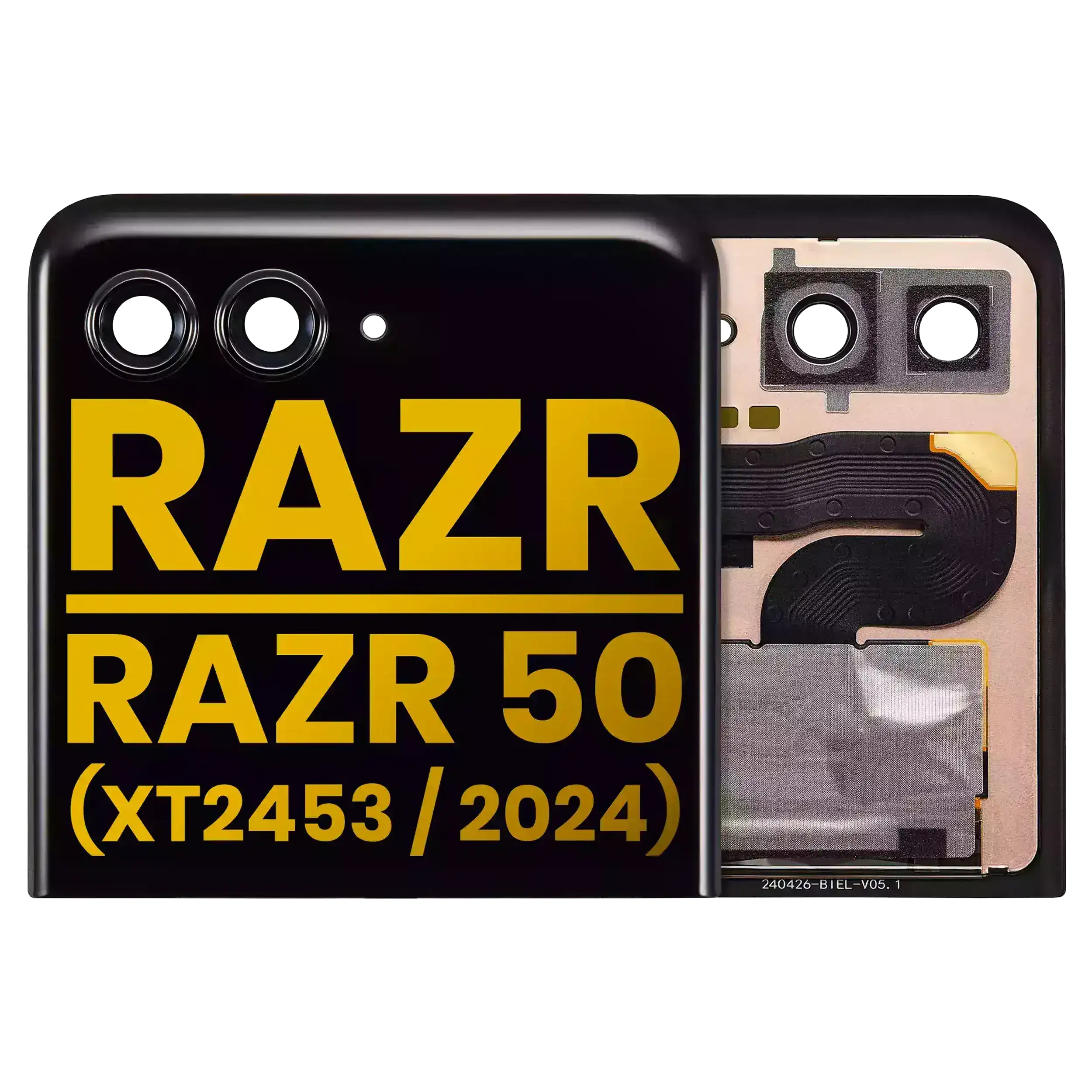 Outer OLED Display für Motorola Razr / Razr 50 (XT2453 / 2024) (Original) – Bild 2