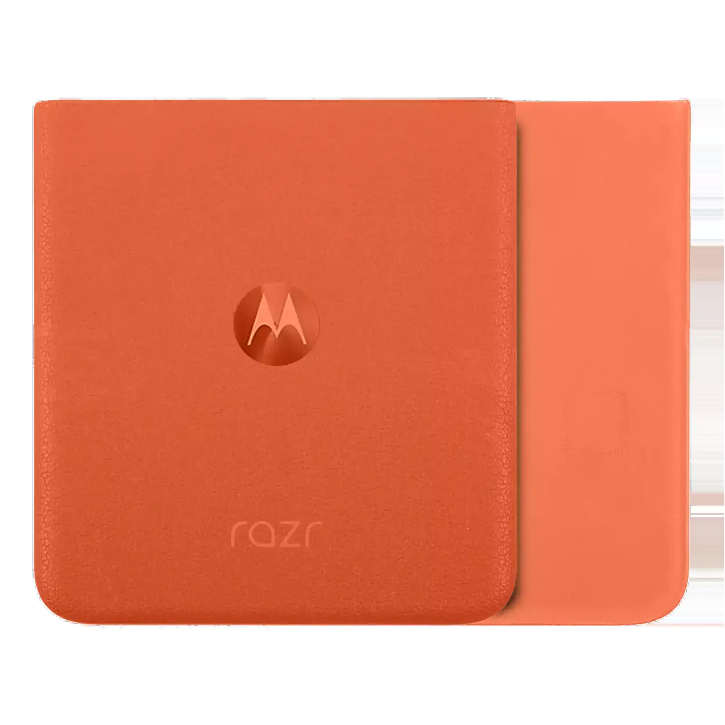 Rückdeckelglas für Motorola Razr / Razr 50 (XT2453 / 2024) (Original) (Spritz Orange)