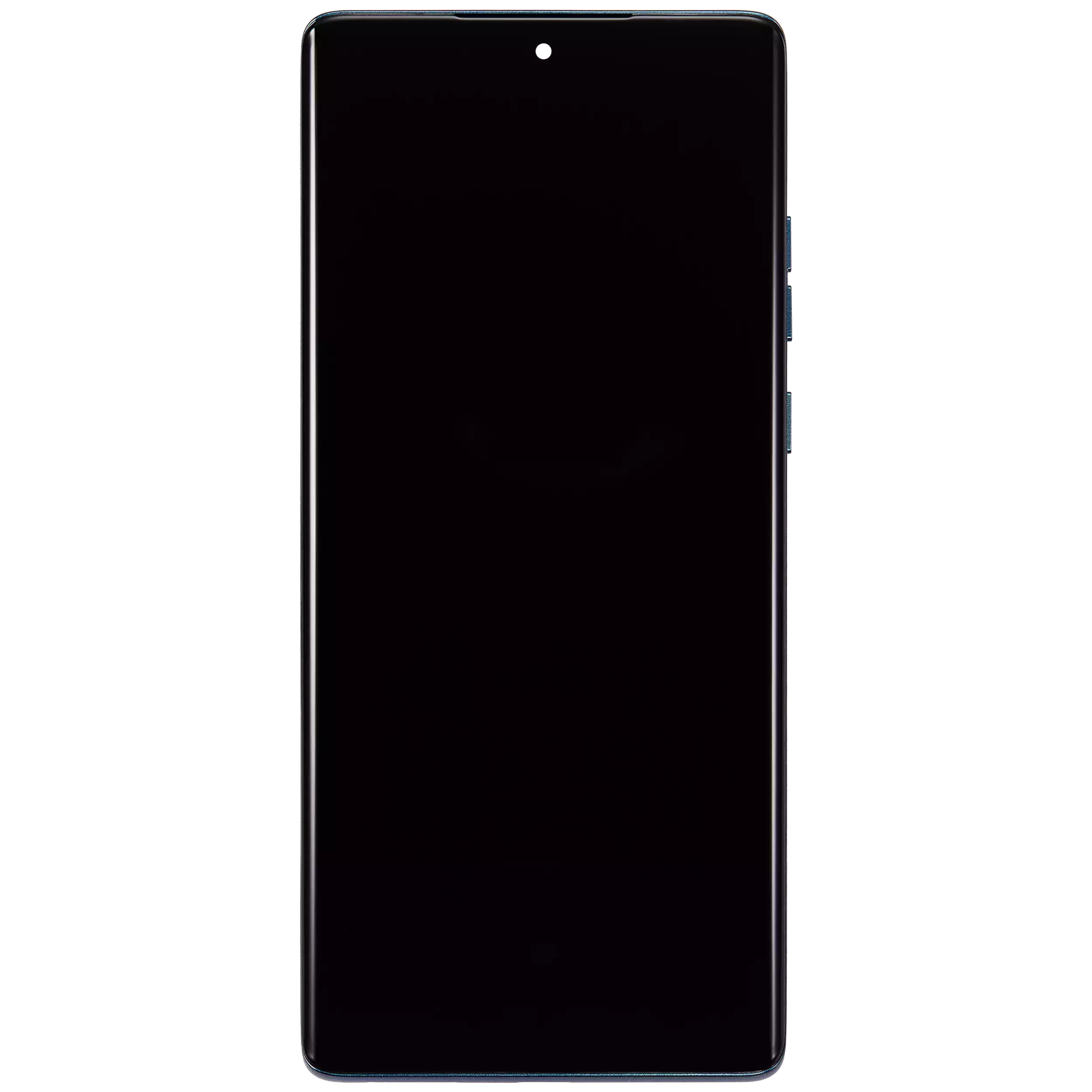 OLED Display mit Rahmen für Motorola Moto Edge 50 Fusion 5G (XT2429 / 2024) (professionell aufgearbeitet) (Forest Blue) – Bild 3