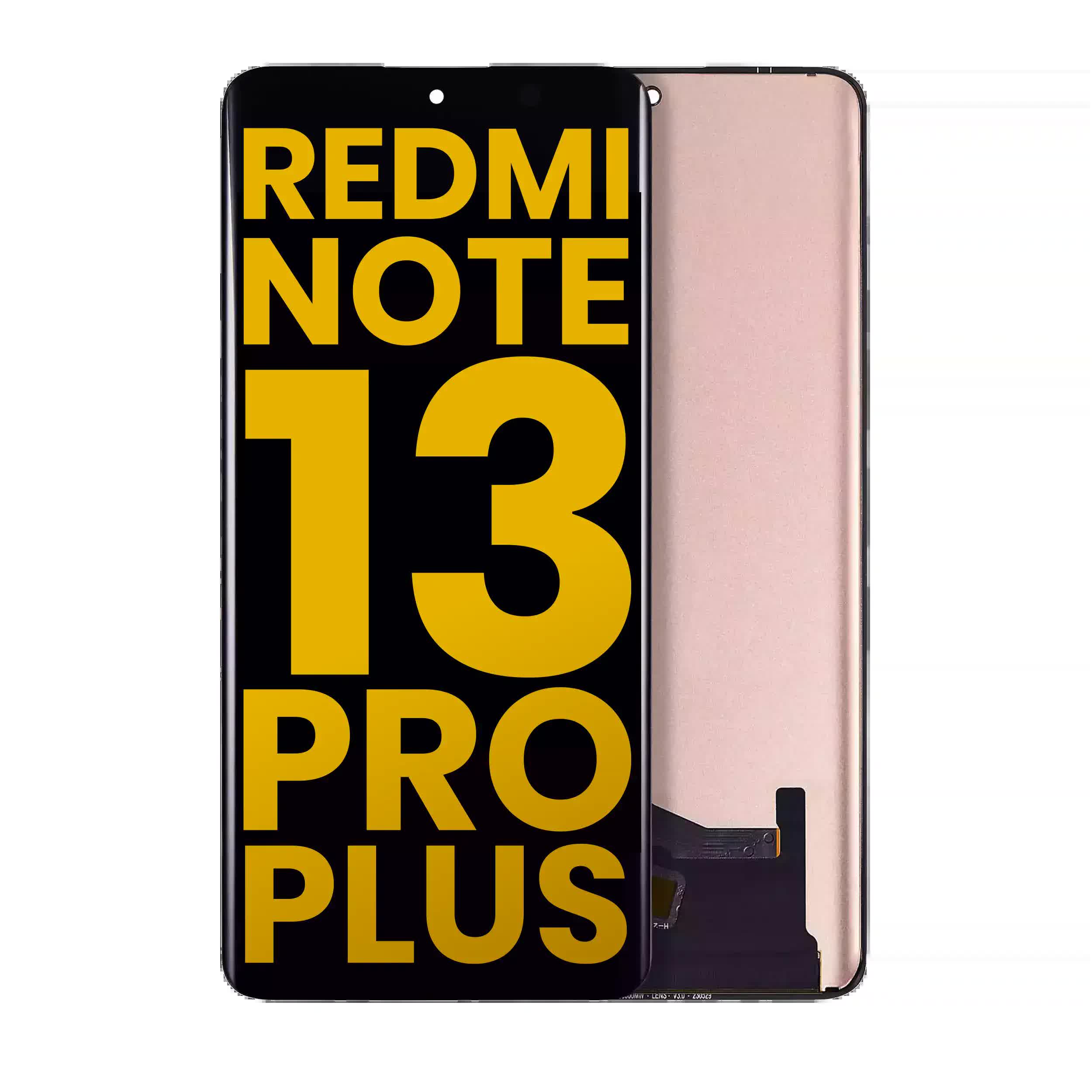 OLED Display ohne Rahmen für Xiaomi Redmi Note 13 Pro Plus / Note 14 Pro 5G / Note 14 Pro Plus / Poco X7 (professionell aufgearbeitet)