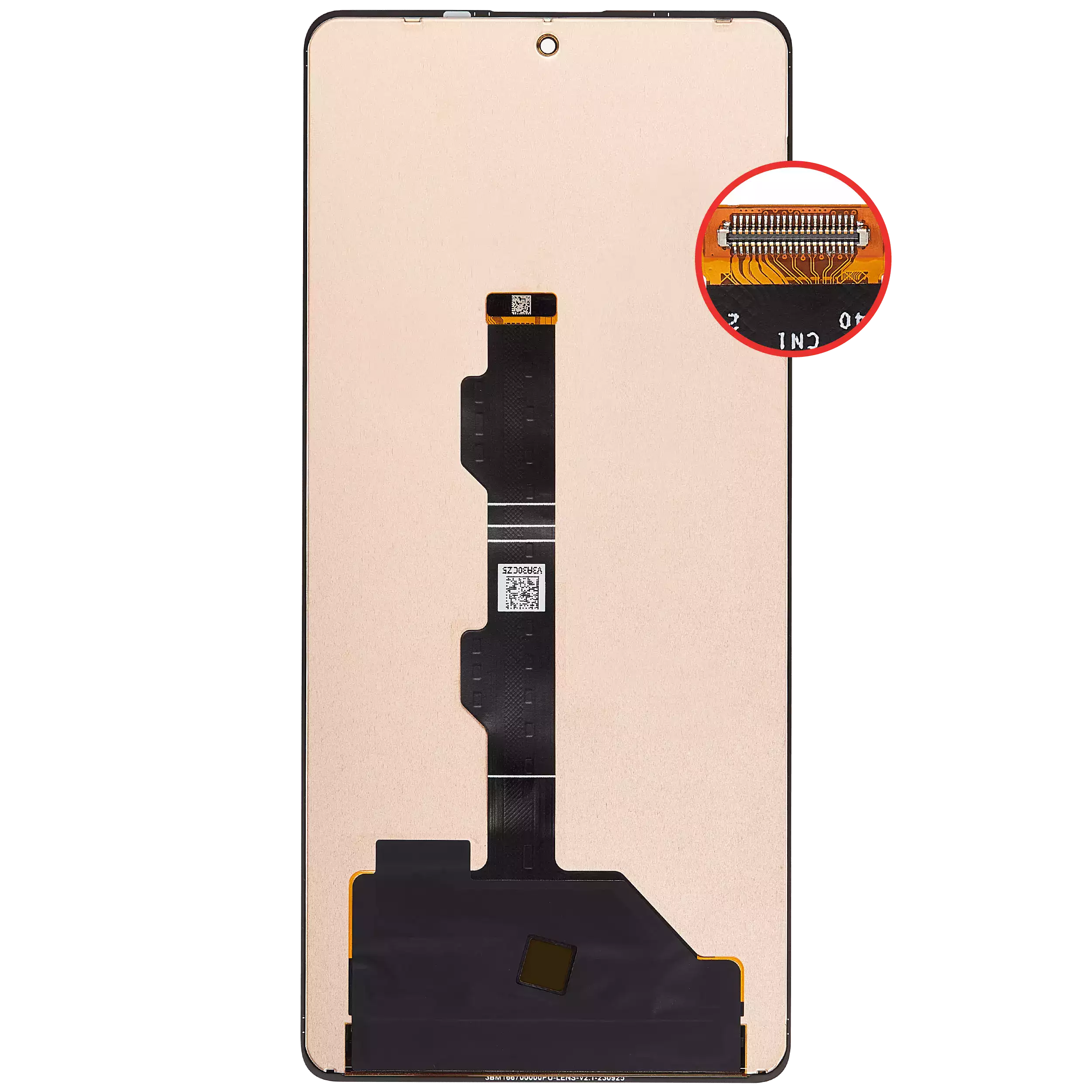 OLED Display ohne Rahmen für Xiaomi Redmi Note 13 Pro 4G / Xiaomi Poco M6 Pro 4G / Xiaomi Redmi Note 14S (professionell aufgearbeitet) – Bild 4