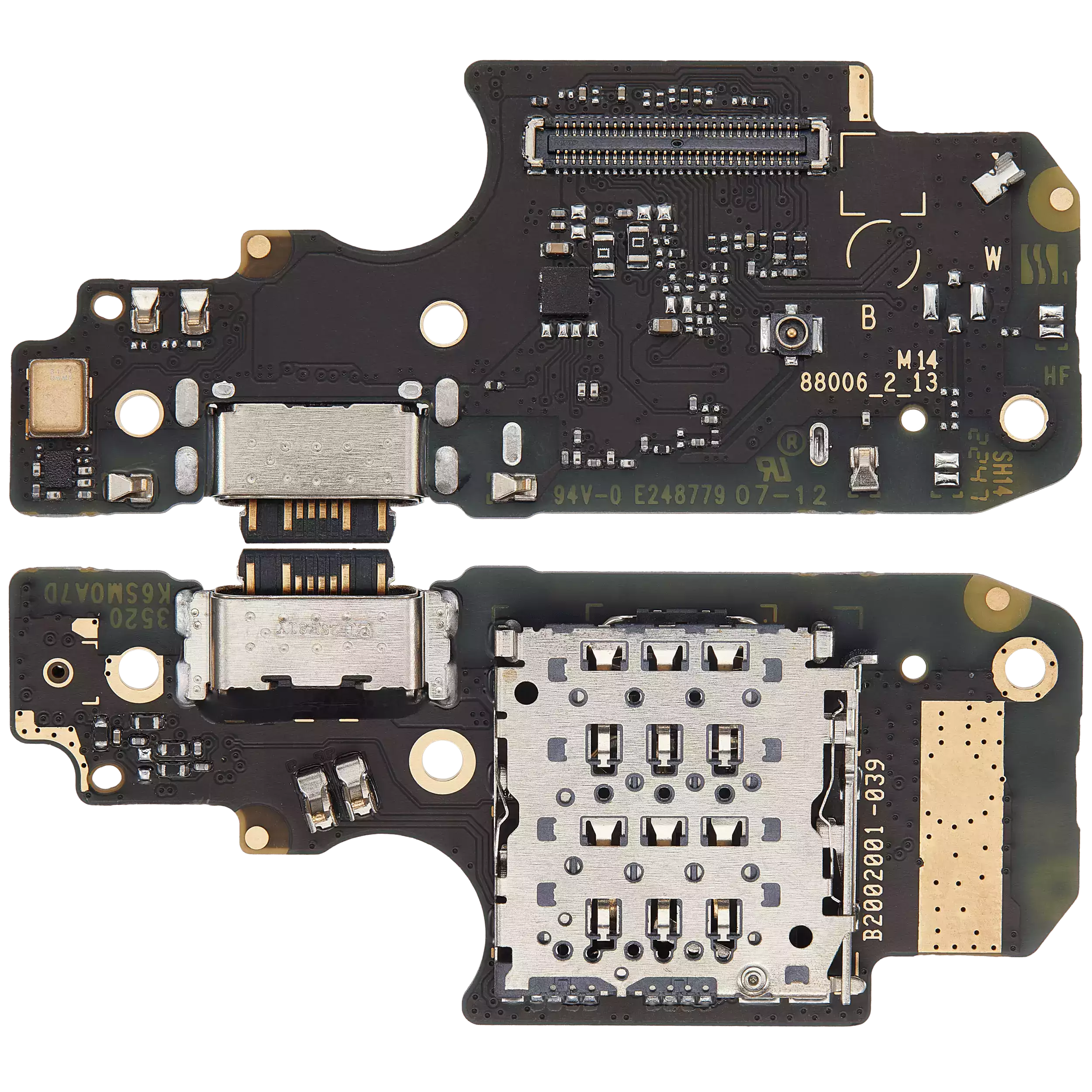 Ladebuchse mit PCB-Platine für Xiaomi Redmi Note 12 Pro 4G – Bild 2