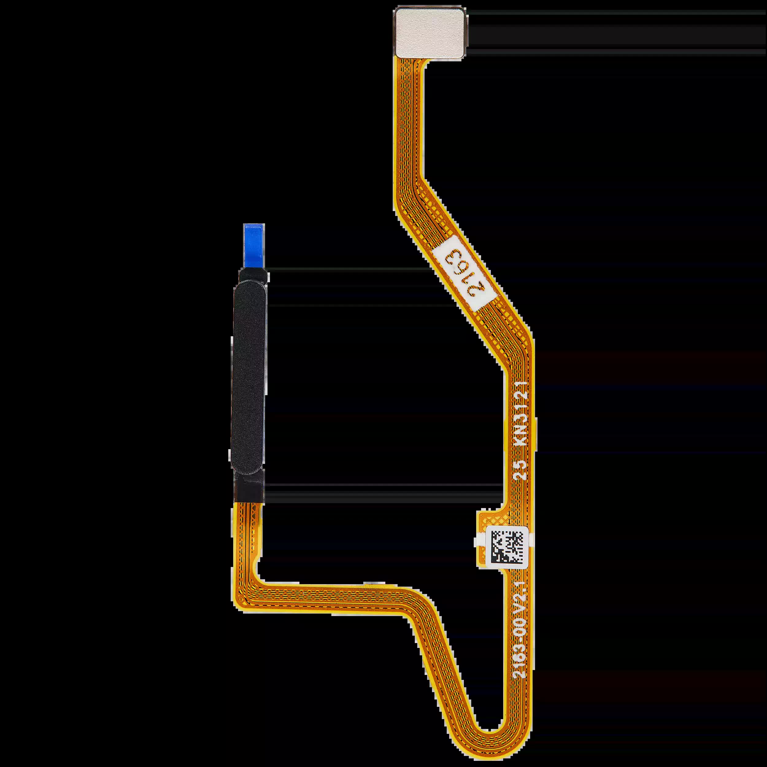 Fingerabdrucksensor mit Flexkabel für Xiaomi Redmi Note 12 Pro Speed / Poco X5 Pro 5G (Black (Schwarz))