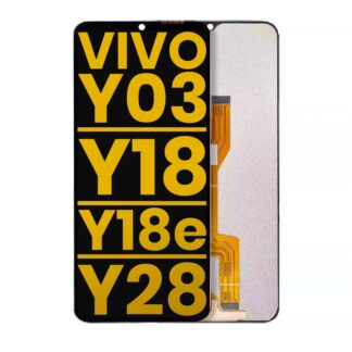 LCD Display ohne Rahmen für Vivo Y03 / Y18 / Y18e / Y28 5G (professionell aufgearbeitet)