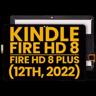 LCD Display ohne Rahmen für Amazon Kindle Fire HD 8 (12th Gen, 2022) / HD 8 Plus (12th Gen, 2022) (professionell aufgearbeitet)