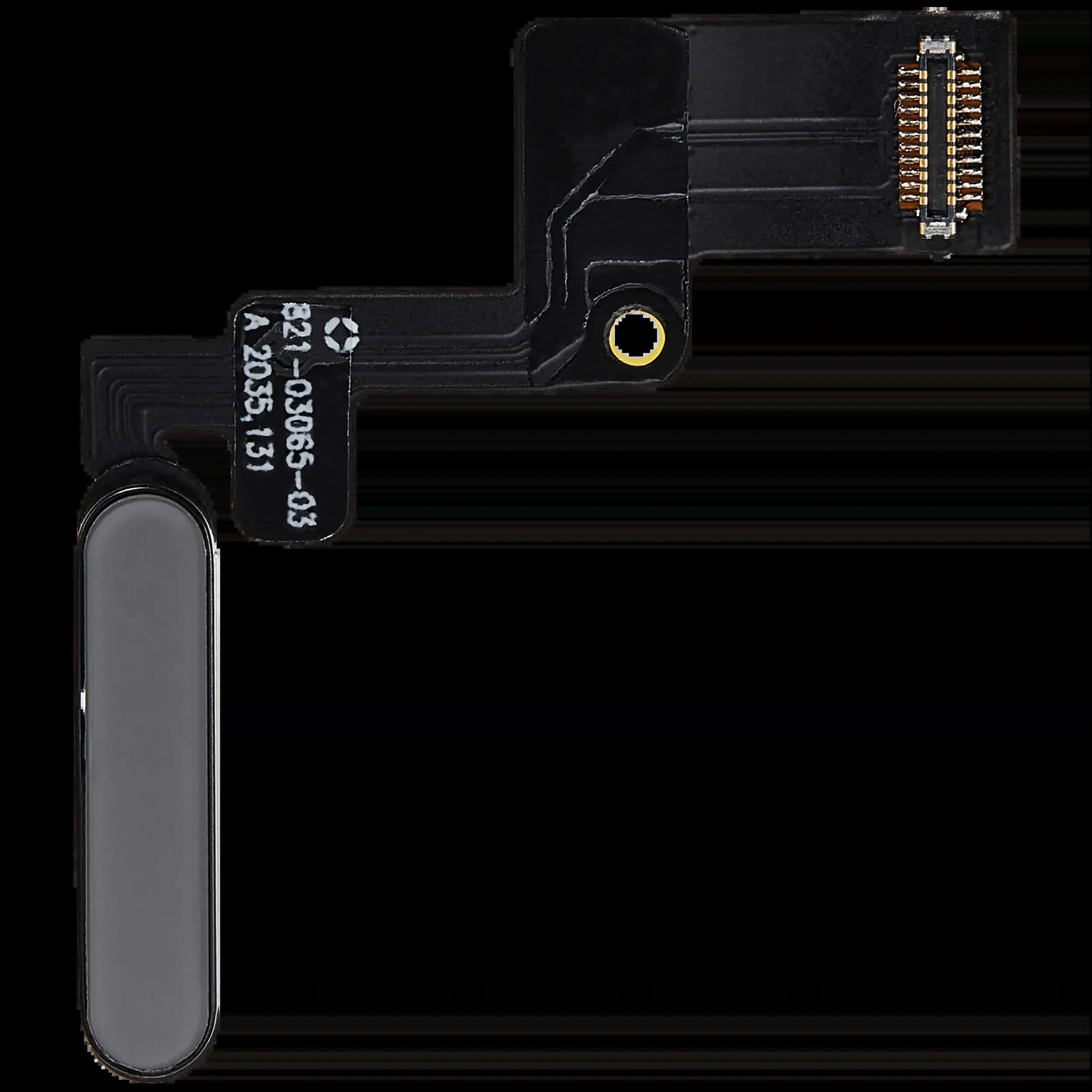 Powerbutton Flex für iPad Air 11" (2024) / Air 11" (2025) / Air 13" (2024) / Air 13" (2025) (Aftermarket Plus) (Space Gray)