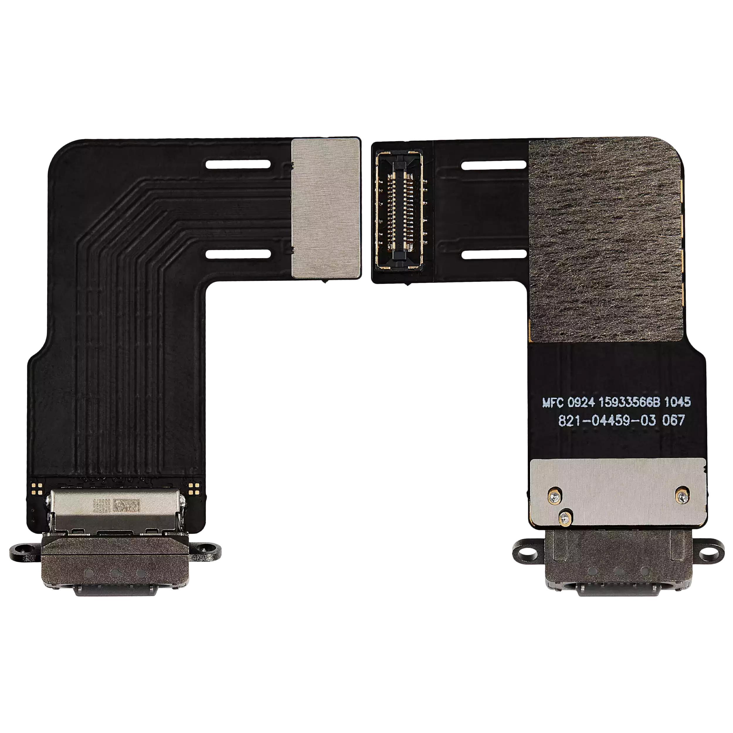 Ladebuchse Flexkabel für ipad Air 11" (2024) / Air 11" (2025) (Aftermarket Plus) (Space Gray) – Bild 2