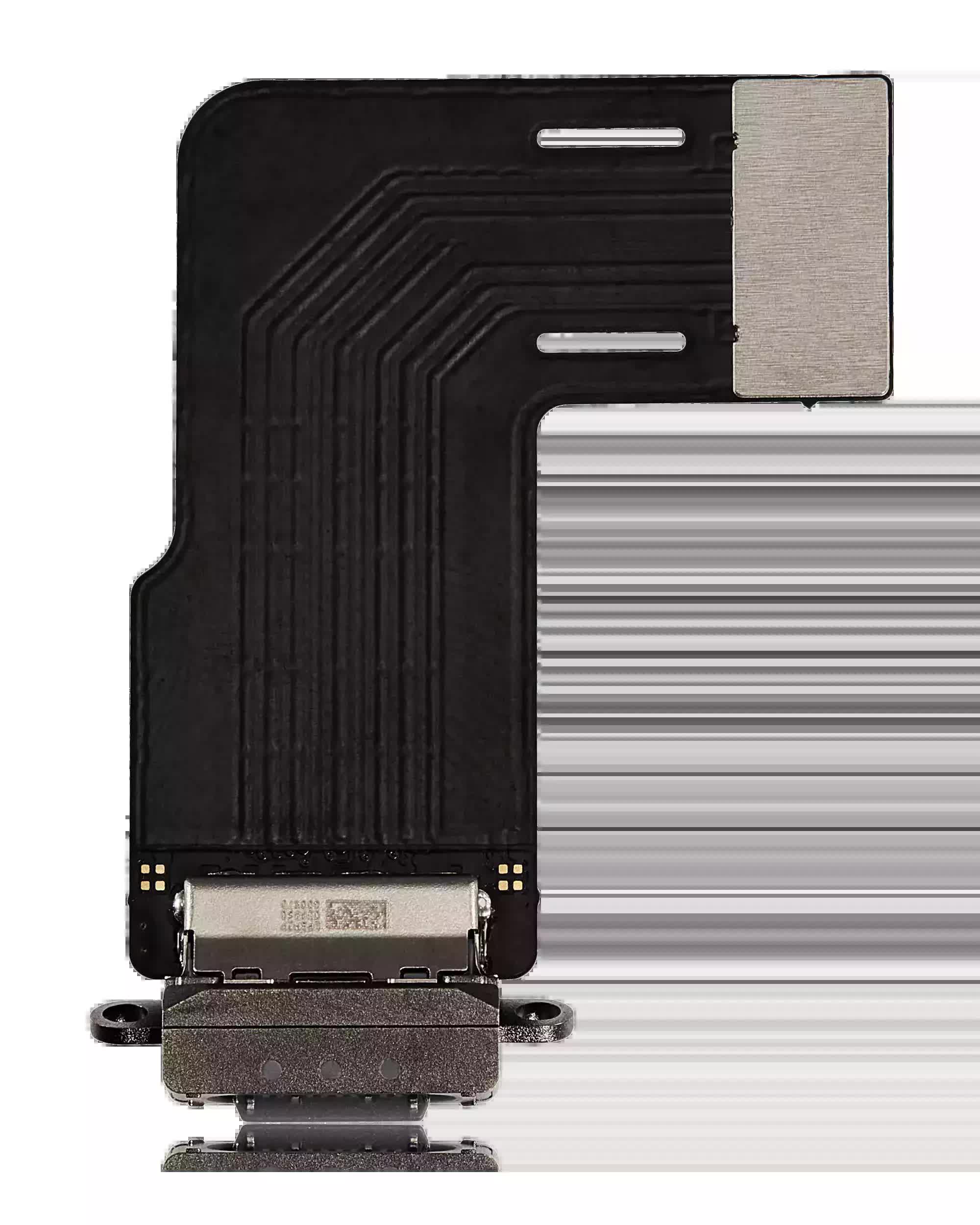 Ladebuchse Flexkabel für ipad Air 11" (2024) / Air 11" (2025) (Aftermarket Plus) (Space Gray)