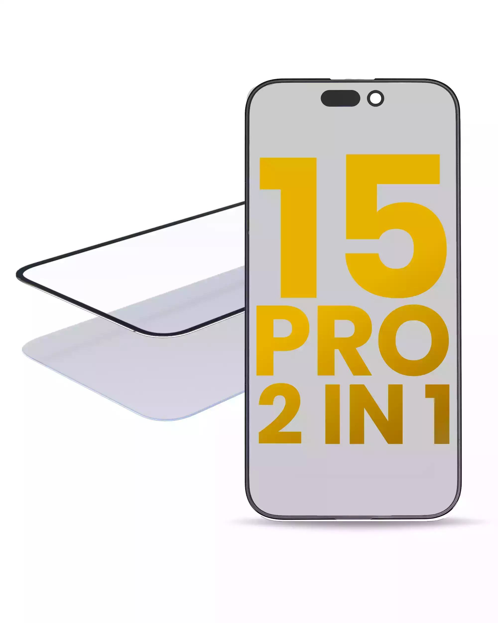Rahmen einzeln für iPhone 15 Pro (OCA Master) (10er-Pack) – Bild 2