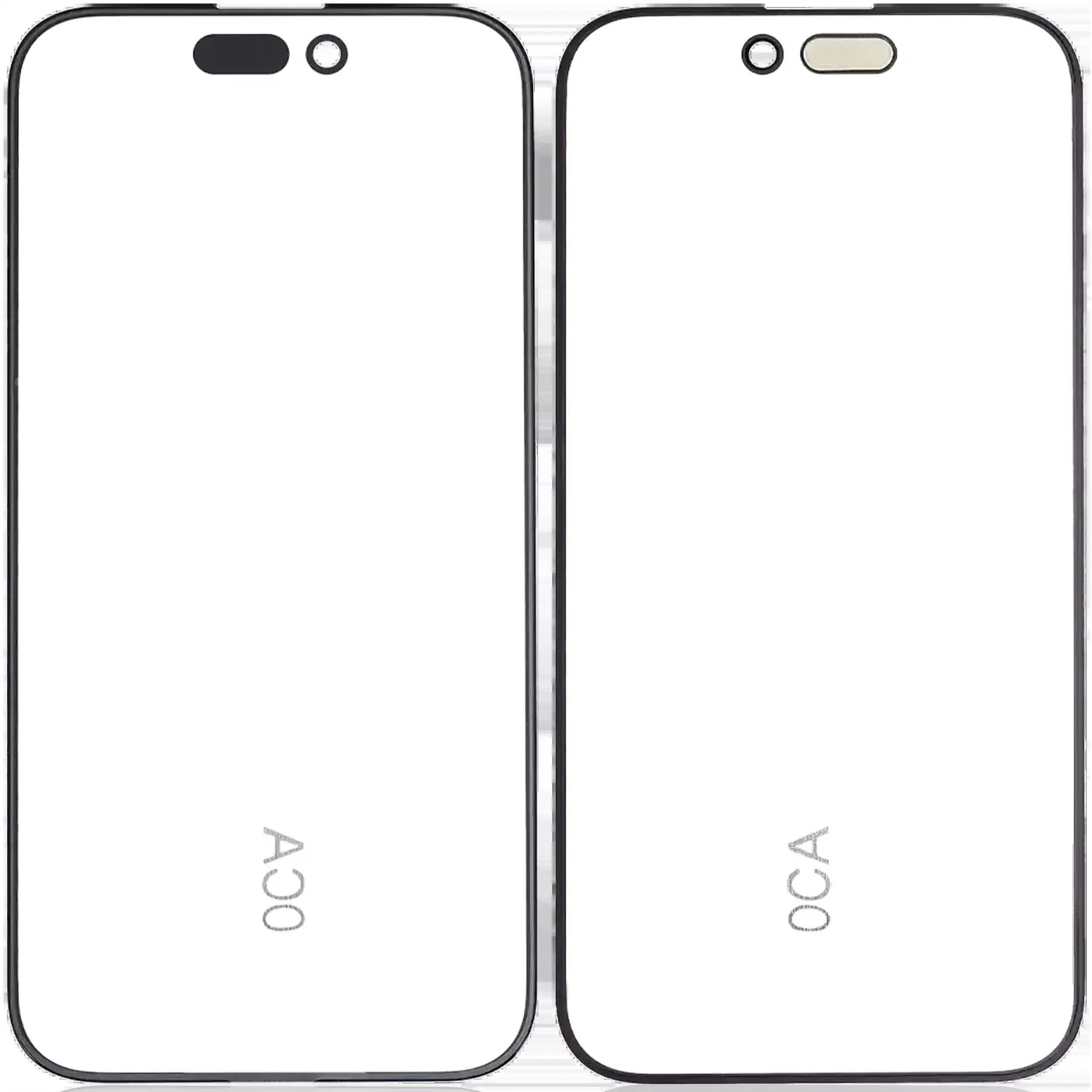 Rahmen einzeln für iPhone 15 Pro (OCA Master) (10er-Pack)
