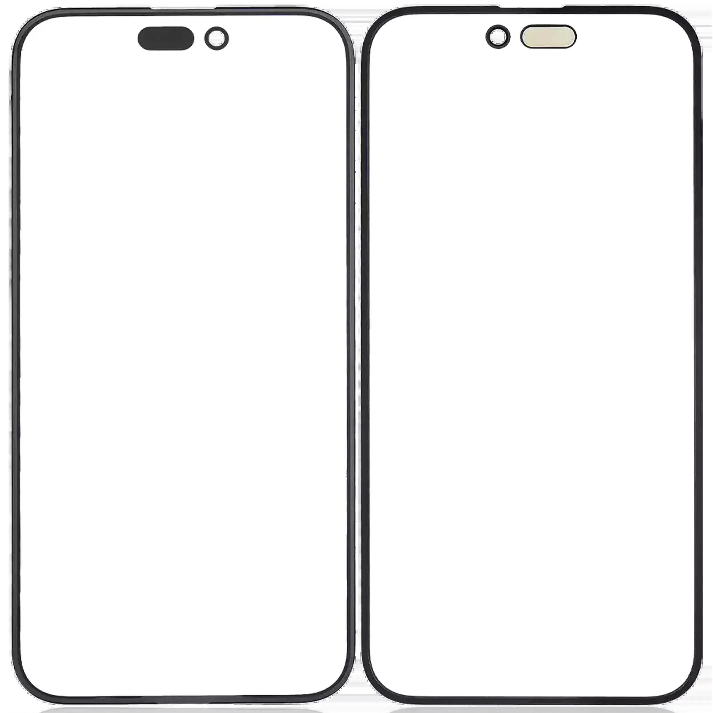 Rahmen einzeln für iPhone 15 Plus (OCA Master) (10er-Pack)