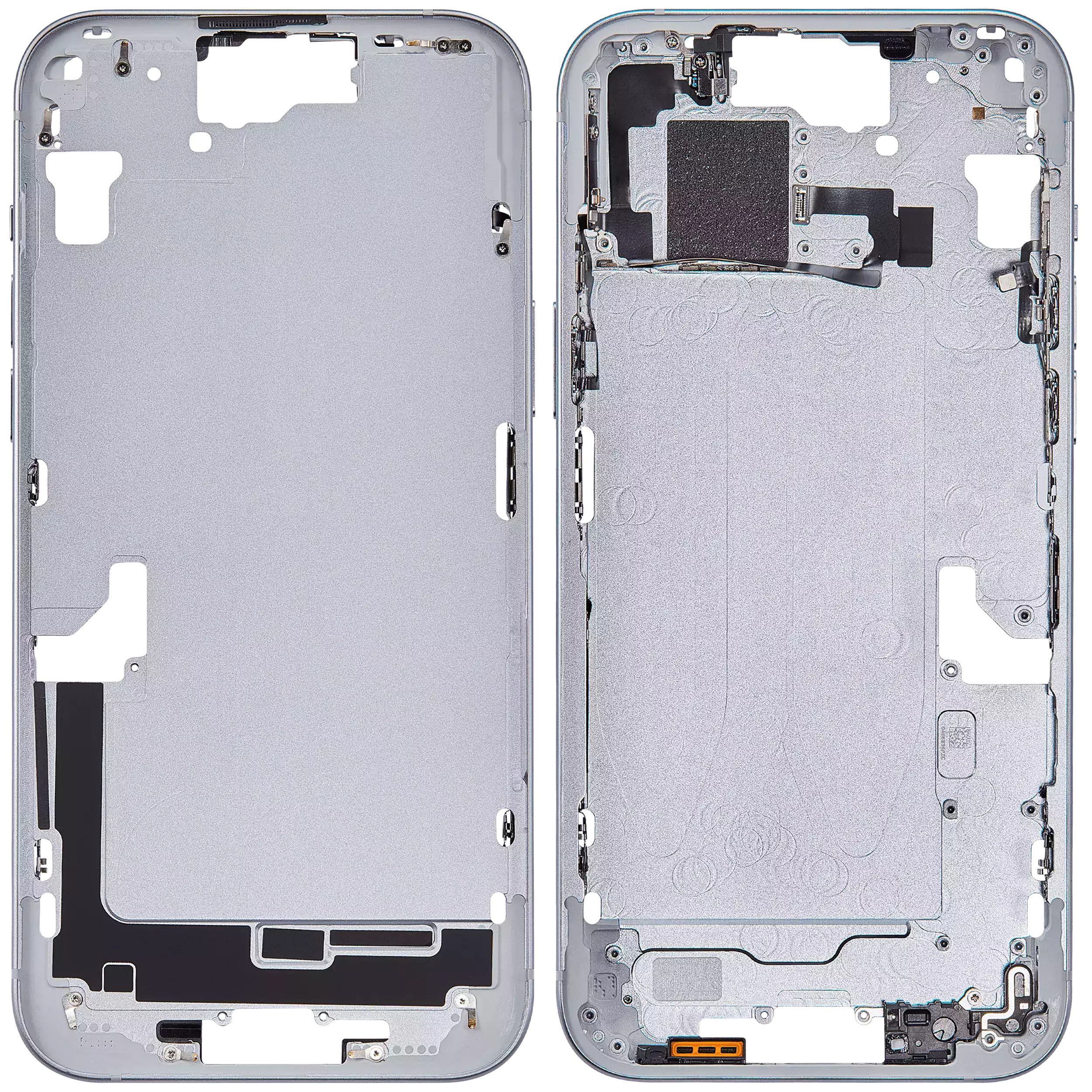 Mittelrahmen mit Kleinteilen für iPhone 15 Plus (EU / globale Version) (Aftermarket Plus) (Blue (Blau)) – Bild 2