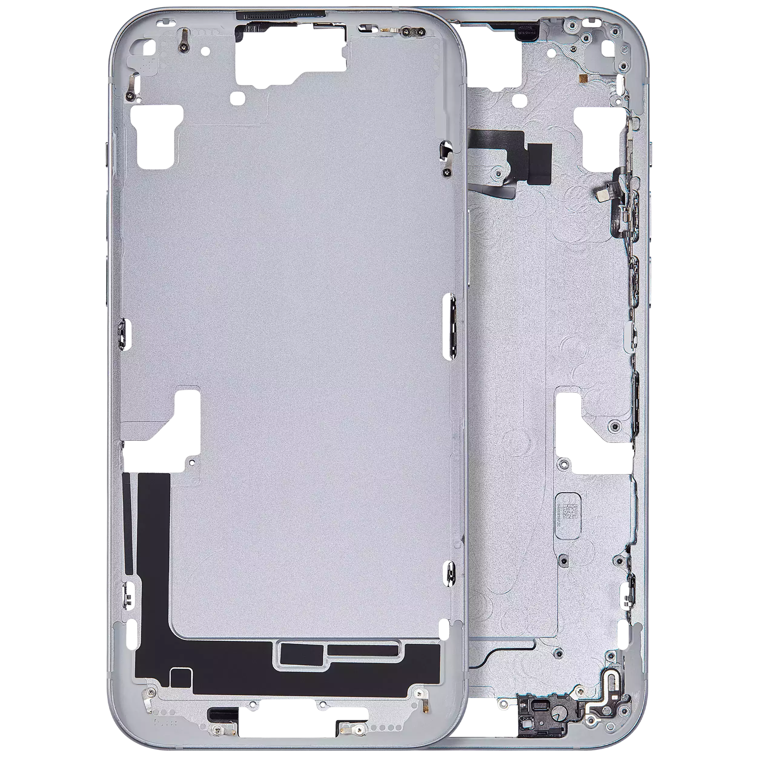 Mittelrahmen mit Kleinteilen für iPhone 15 Plus (EU / globale Version) (Aftermarket Plus) (Blue (Blau)) – Bild 3