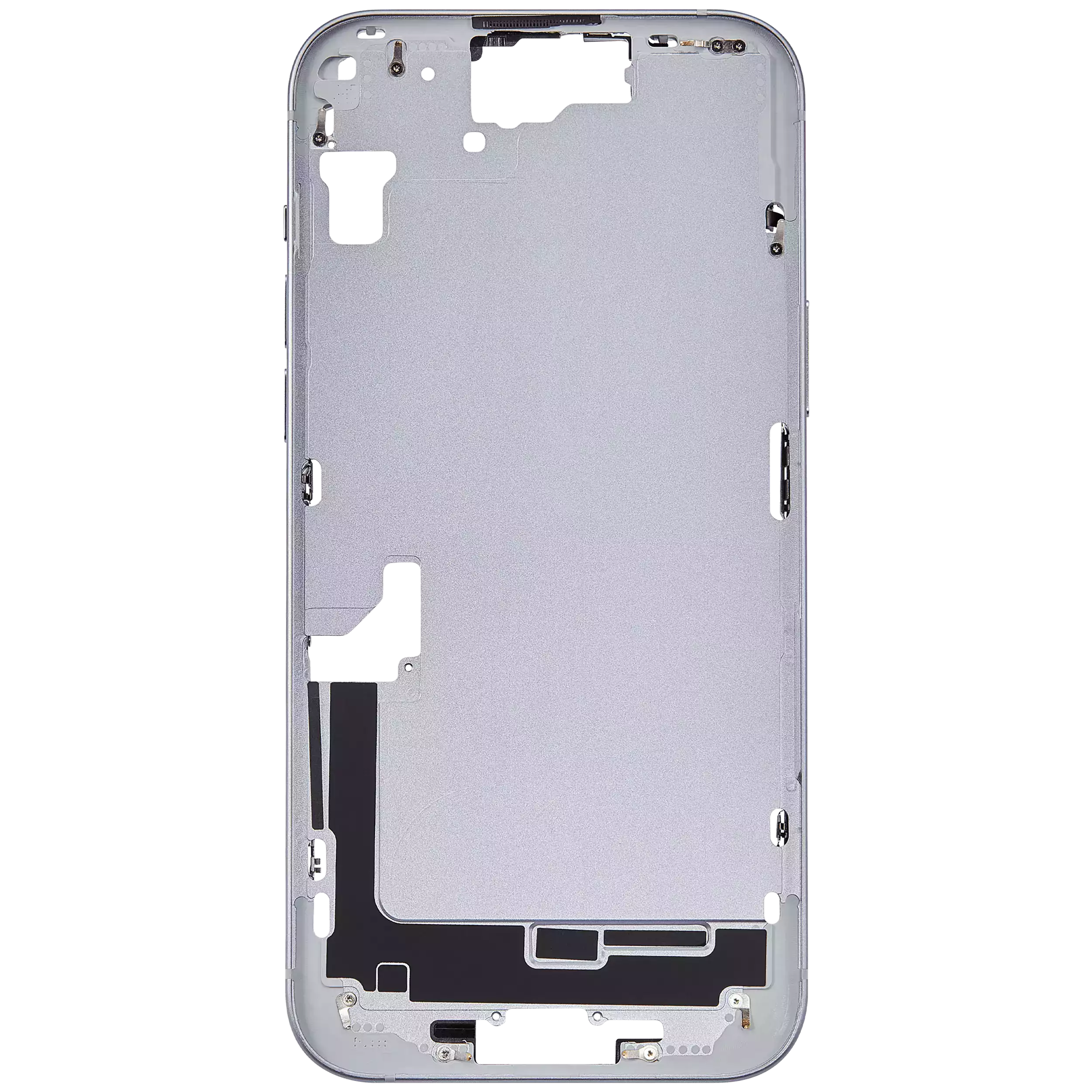 Mittelrahmen mit Kleinteilen für iPhone 15 Plus (EU / globale Version) (Aftermarket Plus) (Blue (Blau)) – Bild 4
