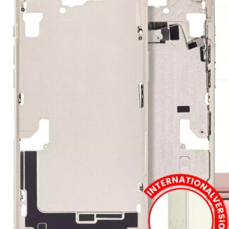 Mittelrahmen mit Kleinteilen für iPhone 15 Plus (EU / globale Version) (Aftermarket Plus) (Yellow)