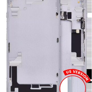 Mittelrahmen mit Kleinteilen für iPhone 15 (US-Version) (Aftermarket Plus) (Blue (Blau))