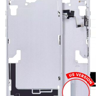 Mittelrahmen mit Kleinteilen für iPhone 15 Plus (US-Version) (Aftermarket Plus) (Blue (Blau))