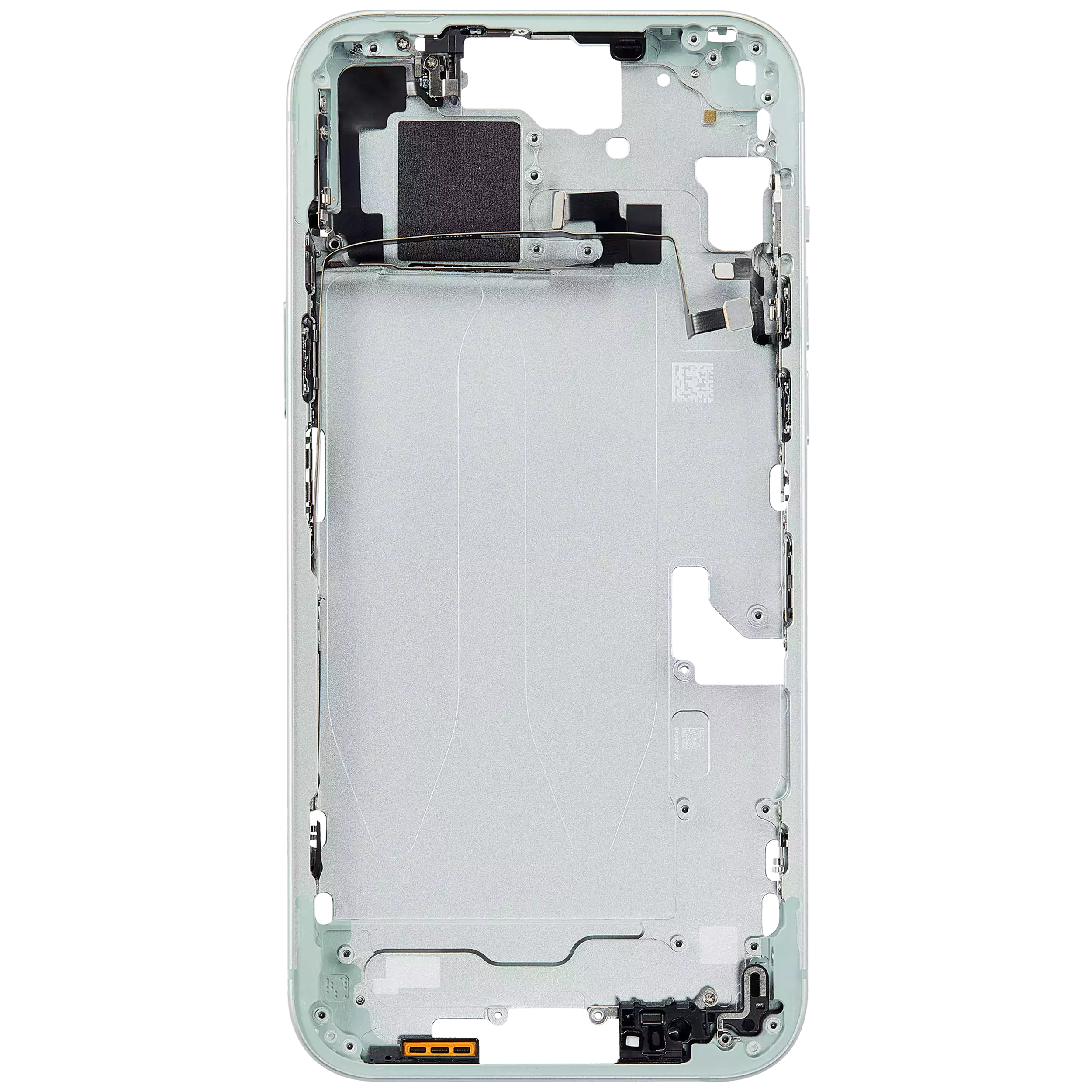 Mittelrahmen mit Kleinteilen für iPhone 15 Plus (US-Version) (Aftermarket Plus) (Green (Grün)) – Bild 4