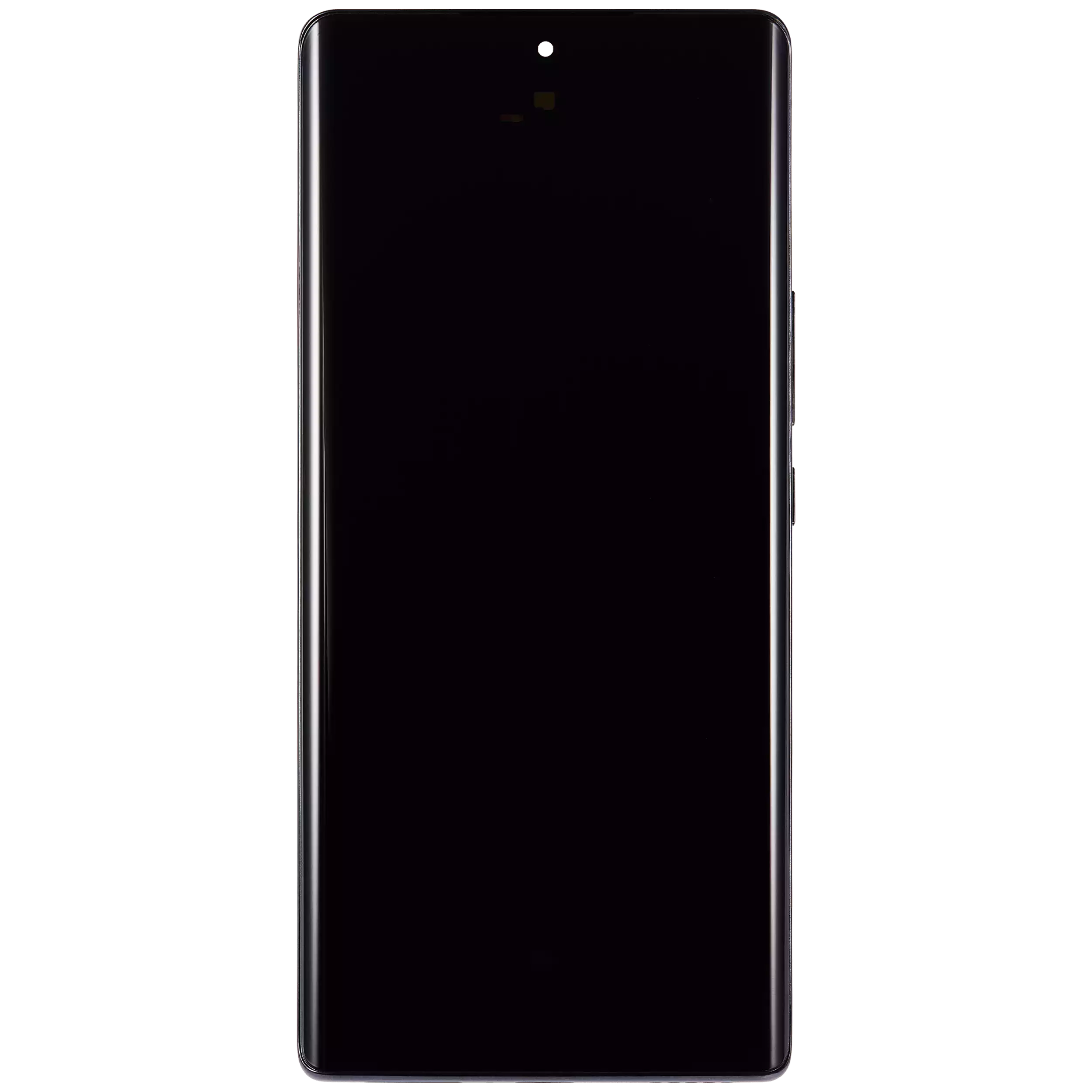 OLED Display mit Rahmen für Honor 70 (professionell aufgearbeitet) (Midnight Black (Schwarz)) – Bild 3