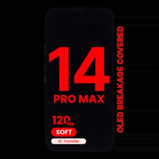 OLED Display für iPhone 14 Pro Max (Aftermarket Pro: XO7 Soft)