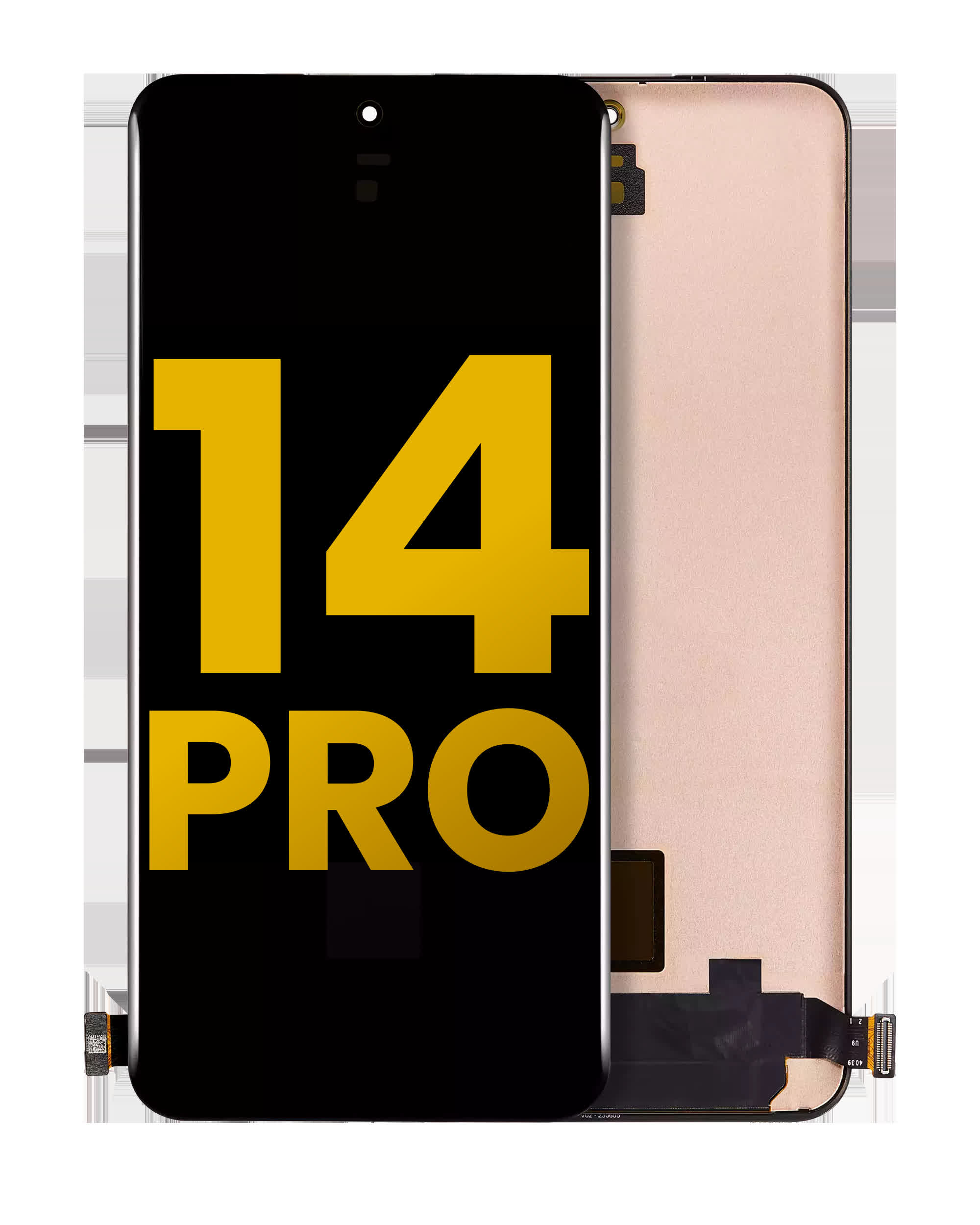 OLED Display ohne Rahmen für Xiaomi 14 Pro (professionell aufgearbeitet)