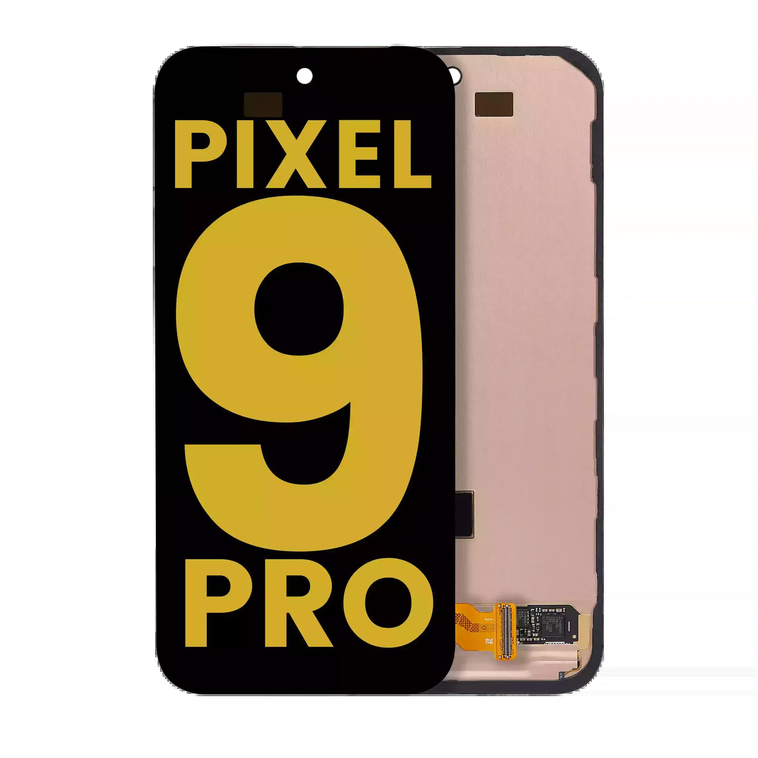 OLED Display mit Rahmen (mit Fingerprint Sensor) für Google Pixel 9 Pro (professionell aufgearbeitet)