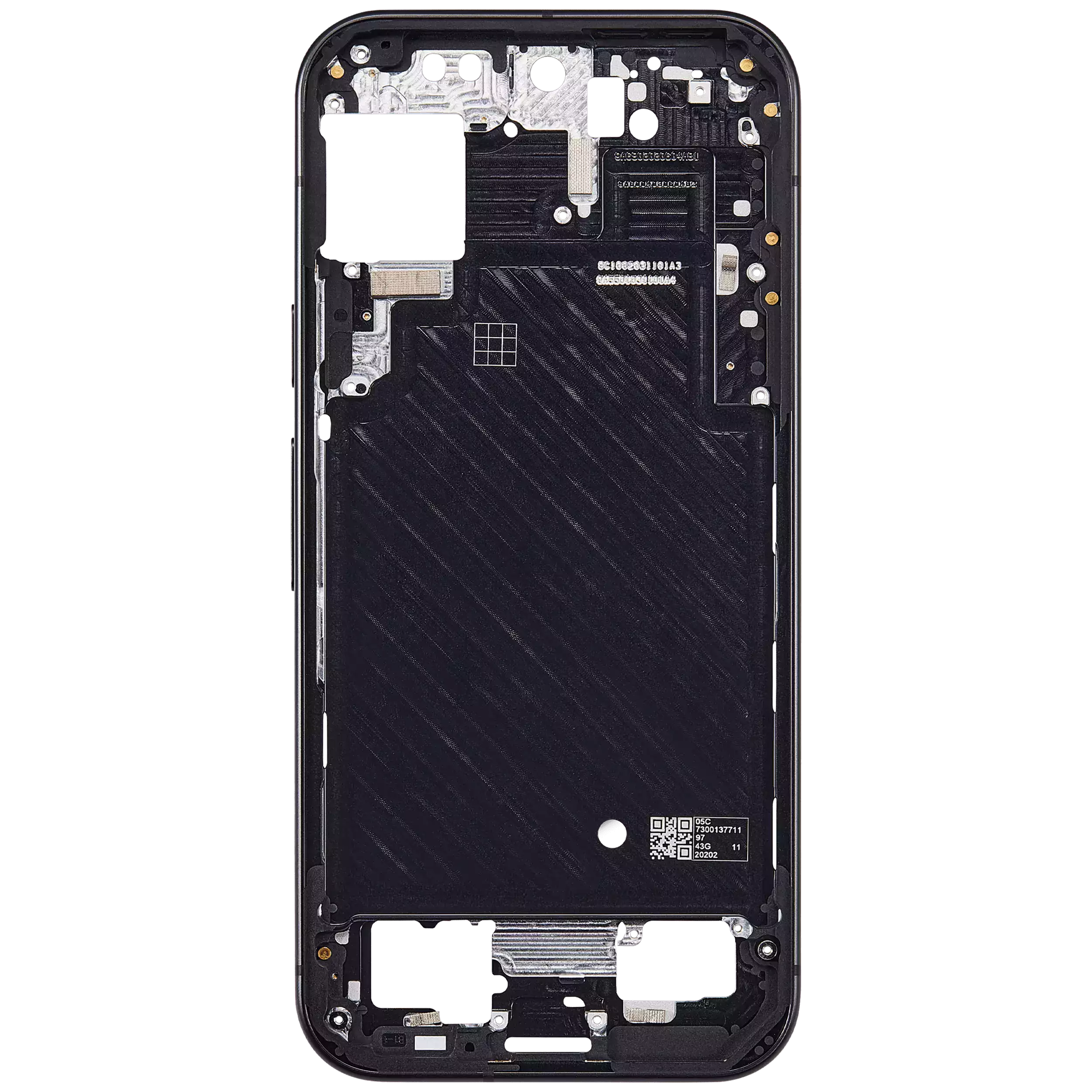 Mittelrahmen für Google Pixel 9 (Obsidian) – Bild 4