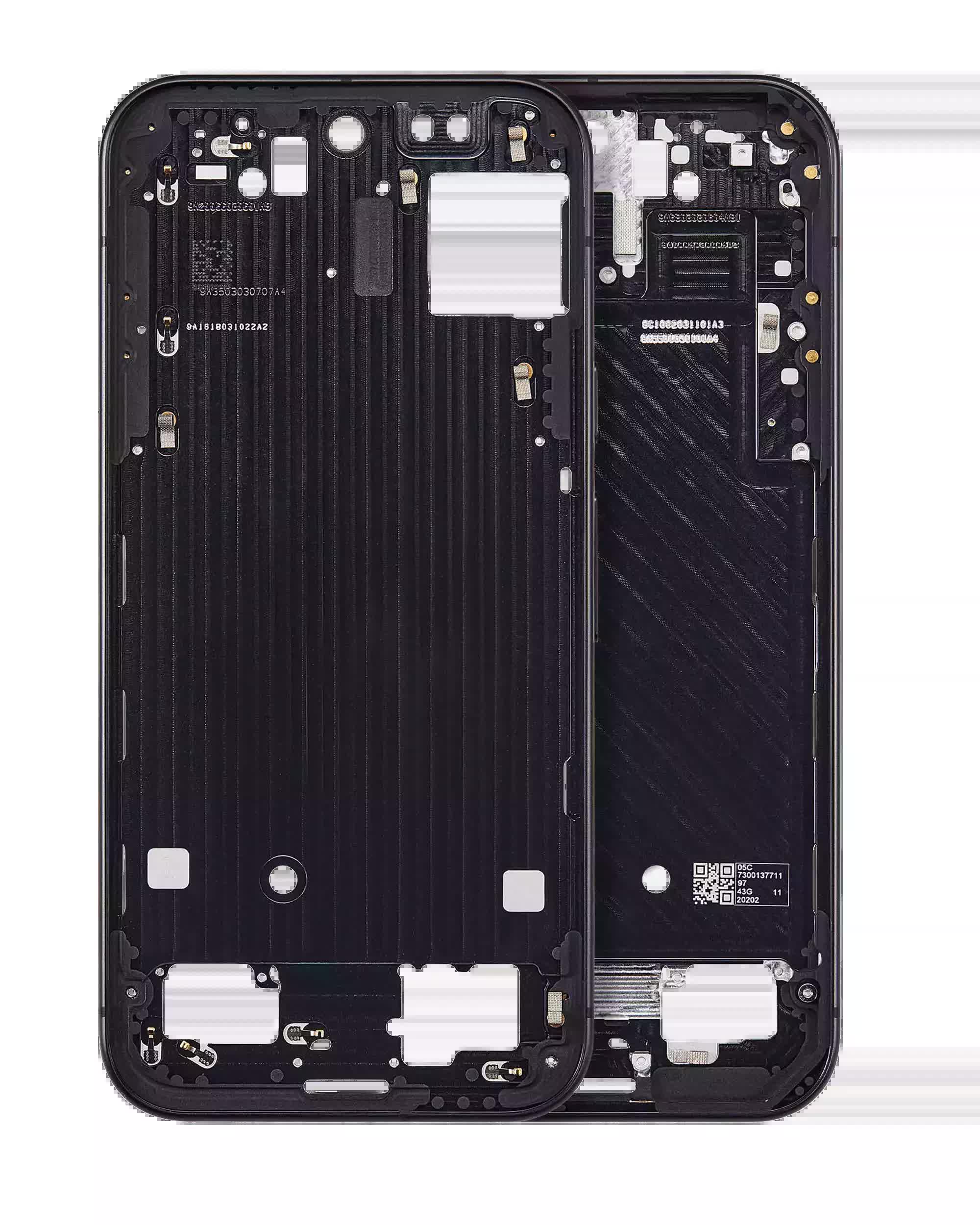 Mittelrahmen für Google Pixel 9 (Obsidian)
