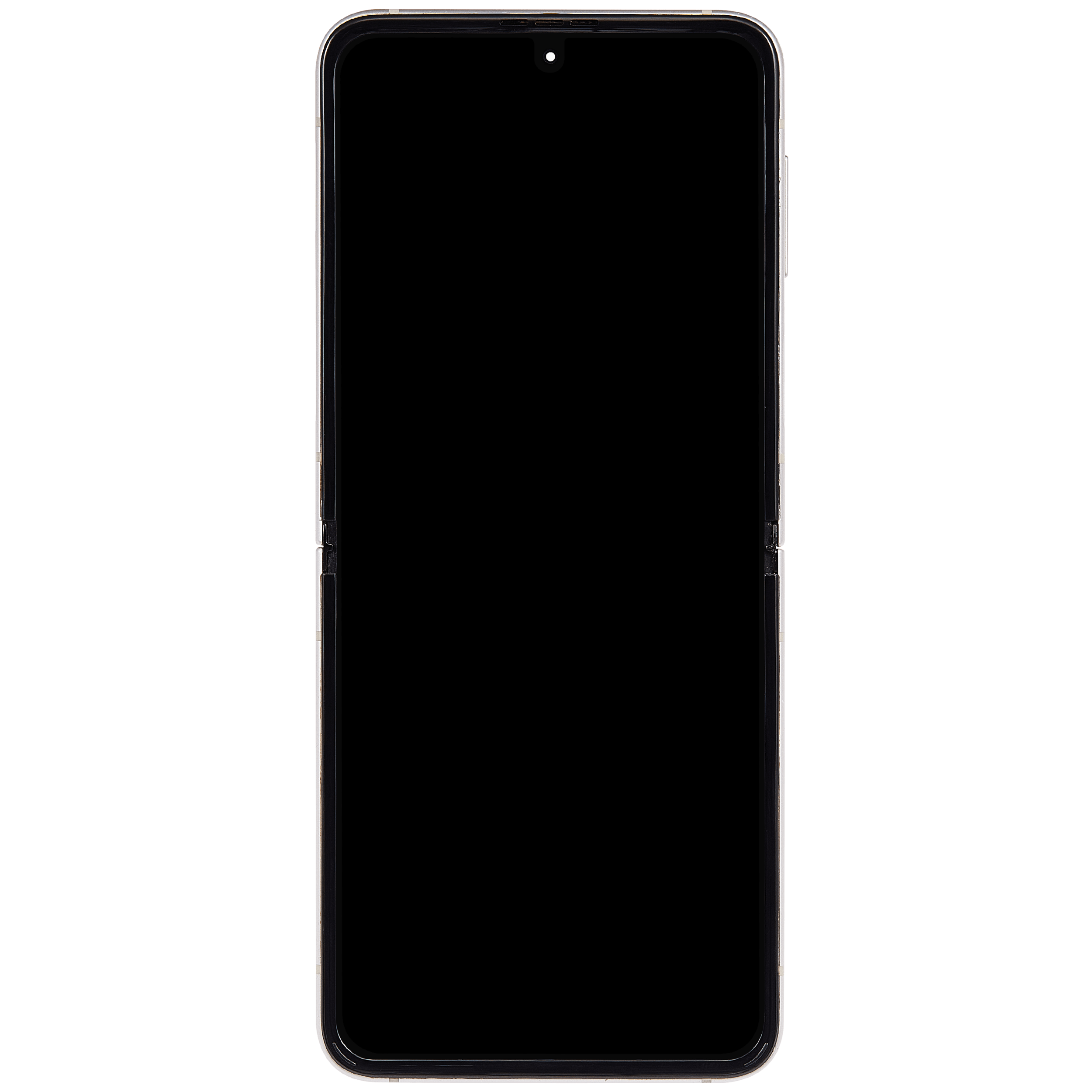 Inner OLED Display mit Rahmen für Samsung Galaxy Z Flip 3 5G (US & International) (professionell aufgearbeitet) (White (Weiß)) – Bild 3