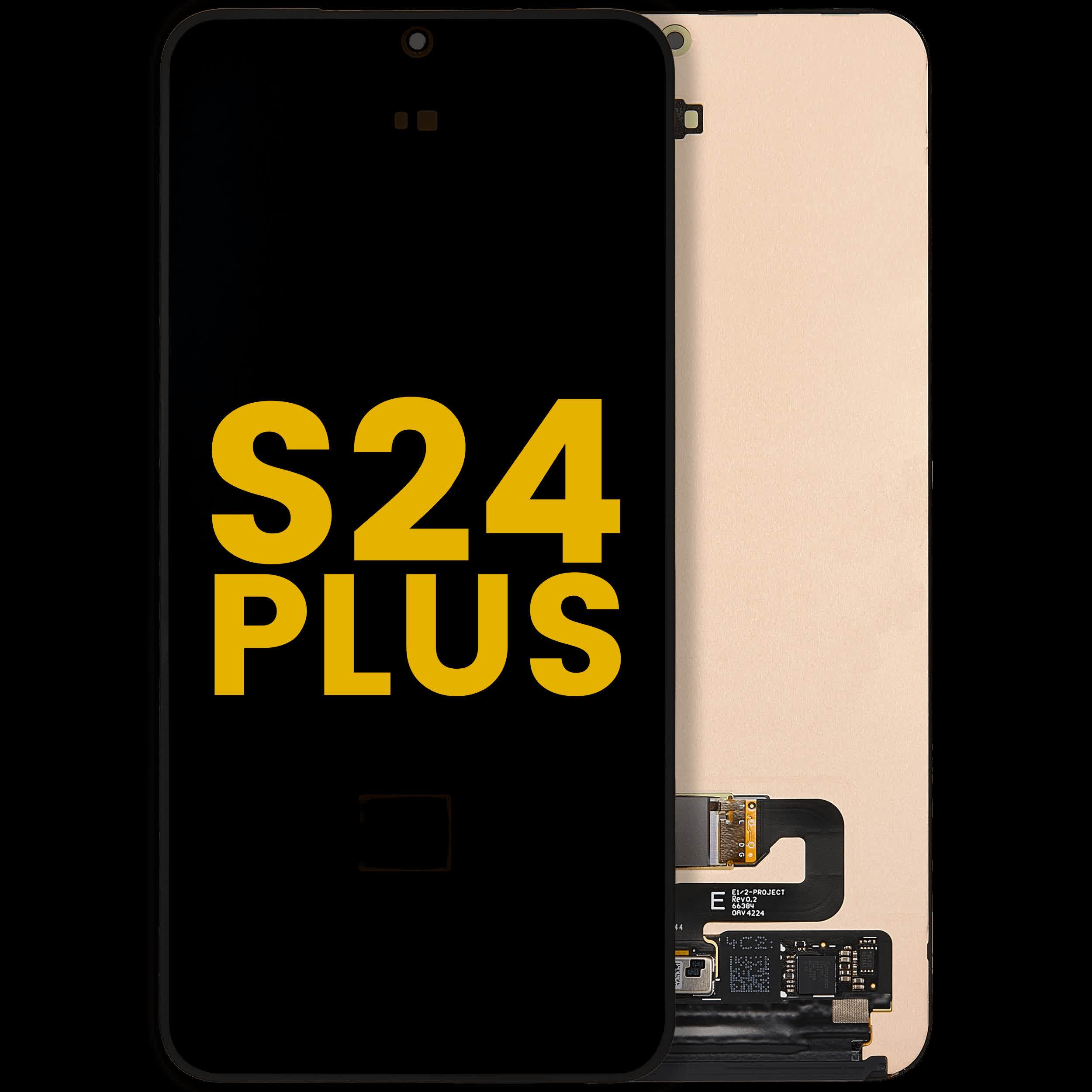 OLED Display ohne Rahmen für Samsung Galaxy S24 Plus 5G (professionell aufgearbeitet)