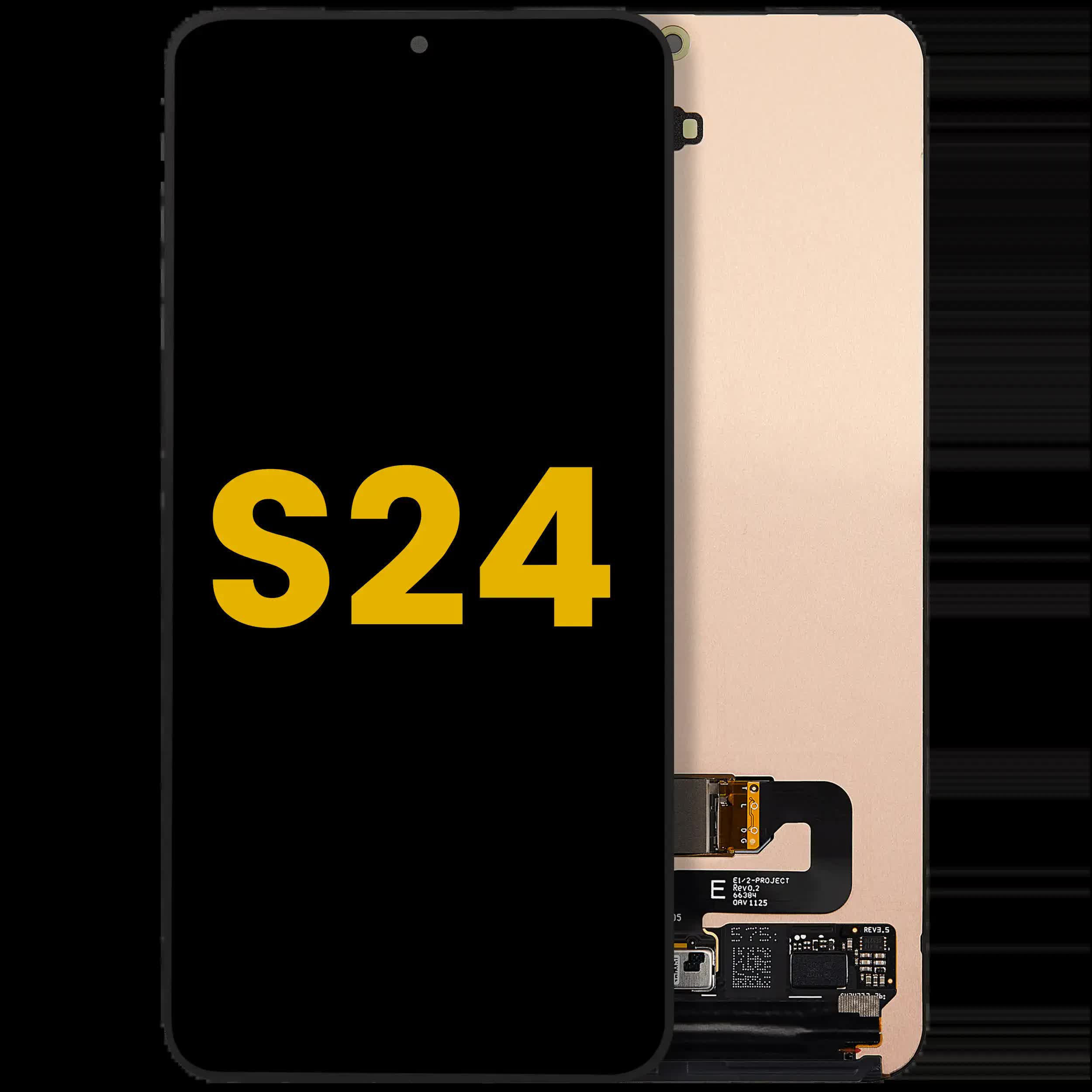 OLED Display ohne Rahmen für Samsung Galaxy S24 5G (professionell aufgearbeitet)