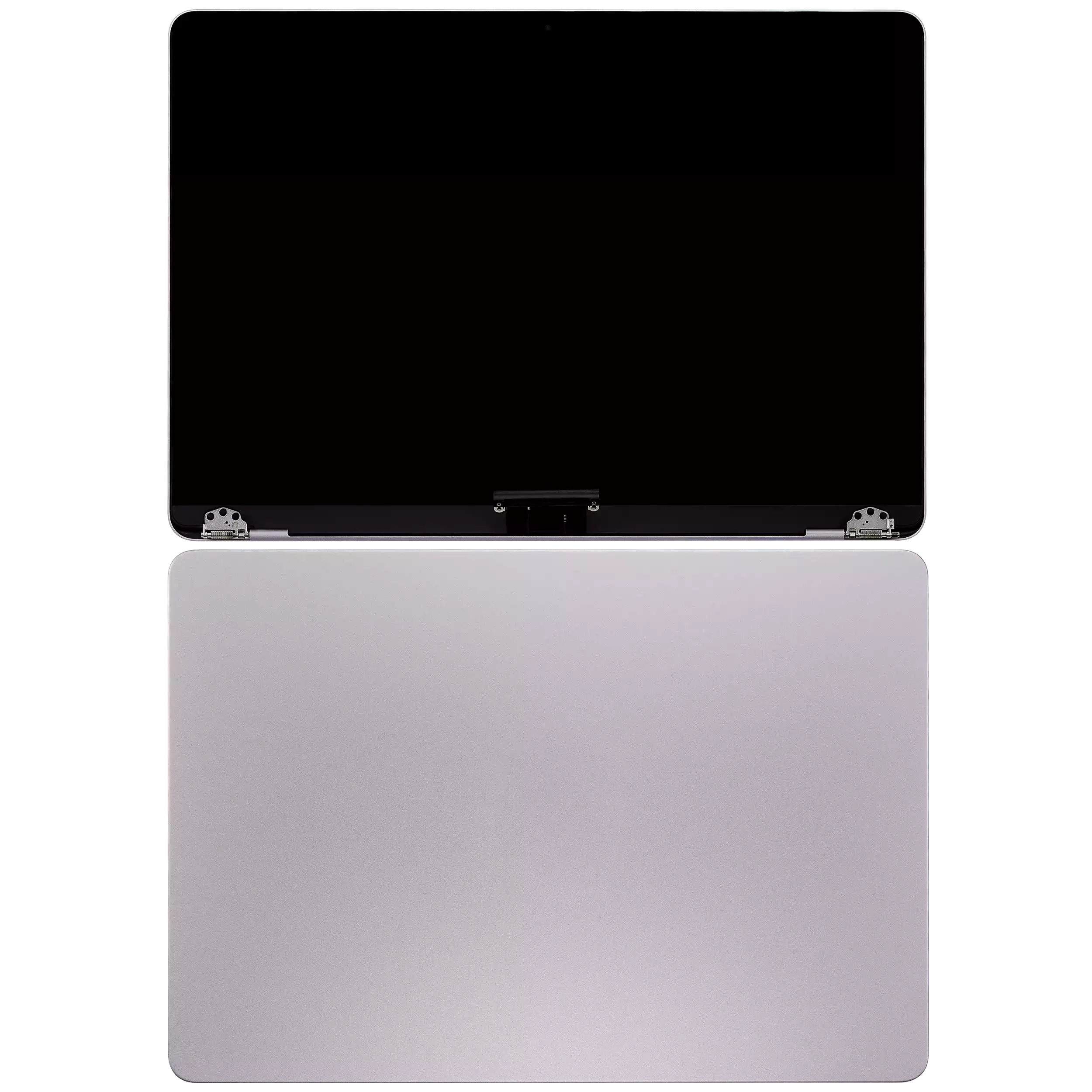 komplette LCD-Displayeinheit für MacBook Air 13" (A3113 / 2024) (vormontiert Lid Angle Sensor Kabel) (ausgebautes Originalteil: Grade A) (Space Gray) – Bild 2