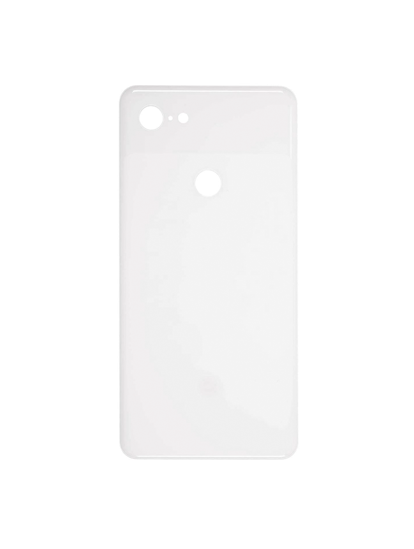Rückdeckelglas für Google Pixel 3 (ausgebautes Originalteil: Grade neu) (White (Weiß)) – Bild 2