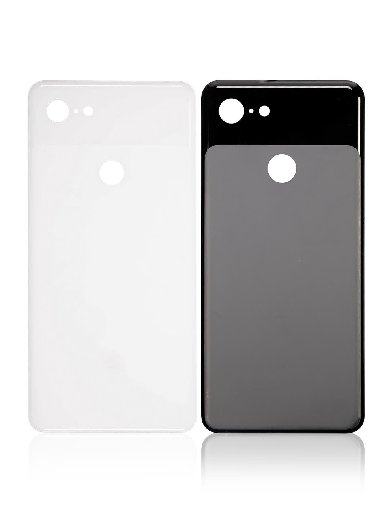 Rückdeckelglas für Google Pixel 3 (ausgebautes Originalteil: Grade neu) (White (Weiß))