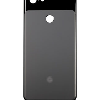 Rückdeckelglas für Google Pixel 3 XL (ausgebautes Originalteil: Grade neu) (Black (Schwarz))