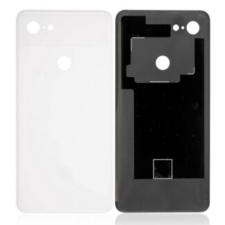 Rückdeckelglas für Google Pixel 3 XL (ausgebautes Originalteil: Grade neu) (White (Weiß))