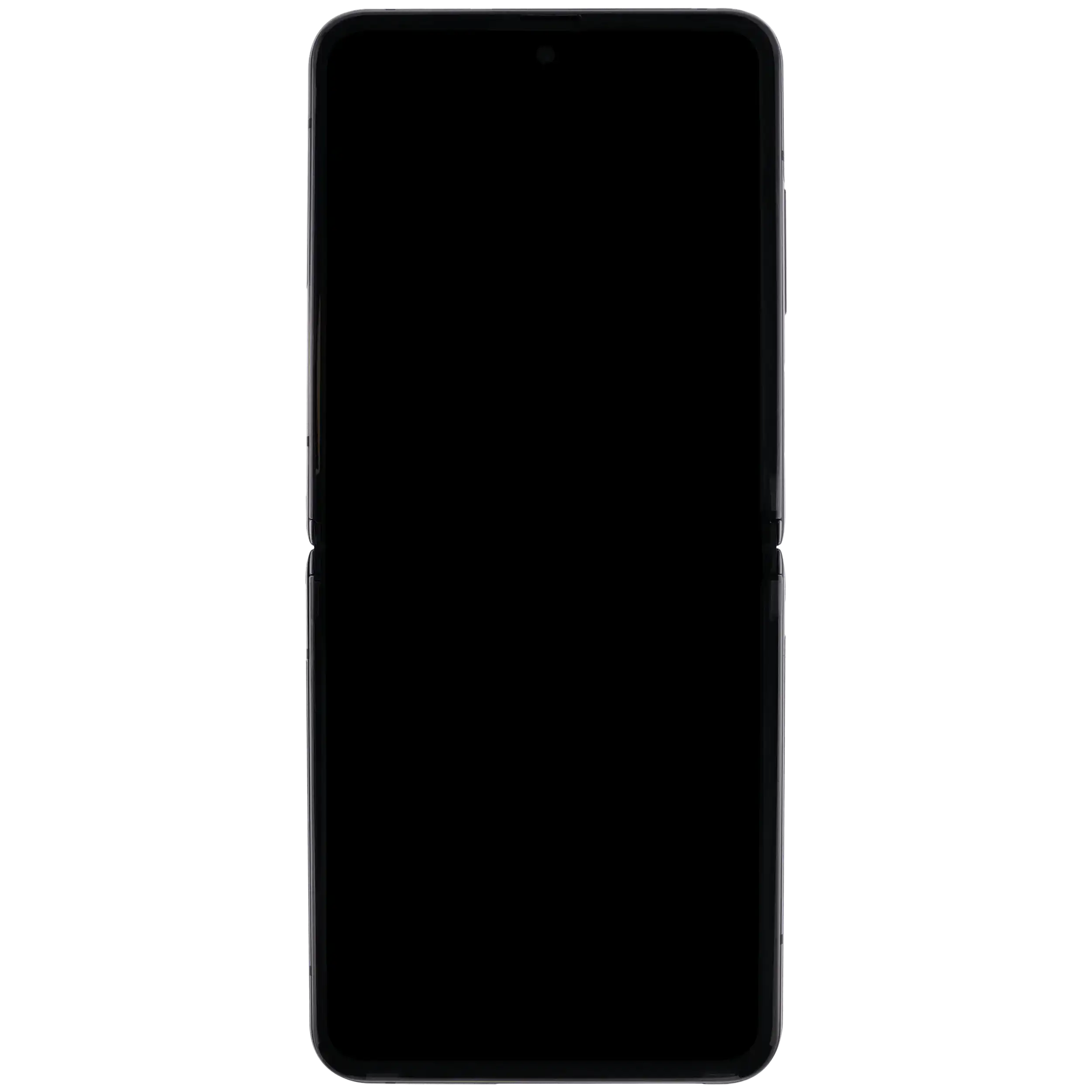 Inner OLED Display mit Rahmen für Samsung Galaxy Z Flip 5G (US & International Version) (professionell aufgearbeitet) (Mirror Purple) – Bild 3