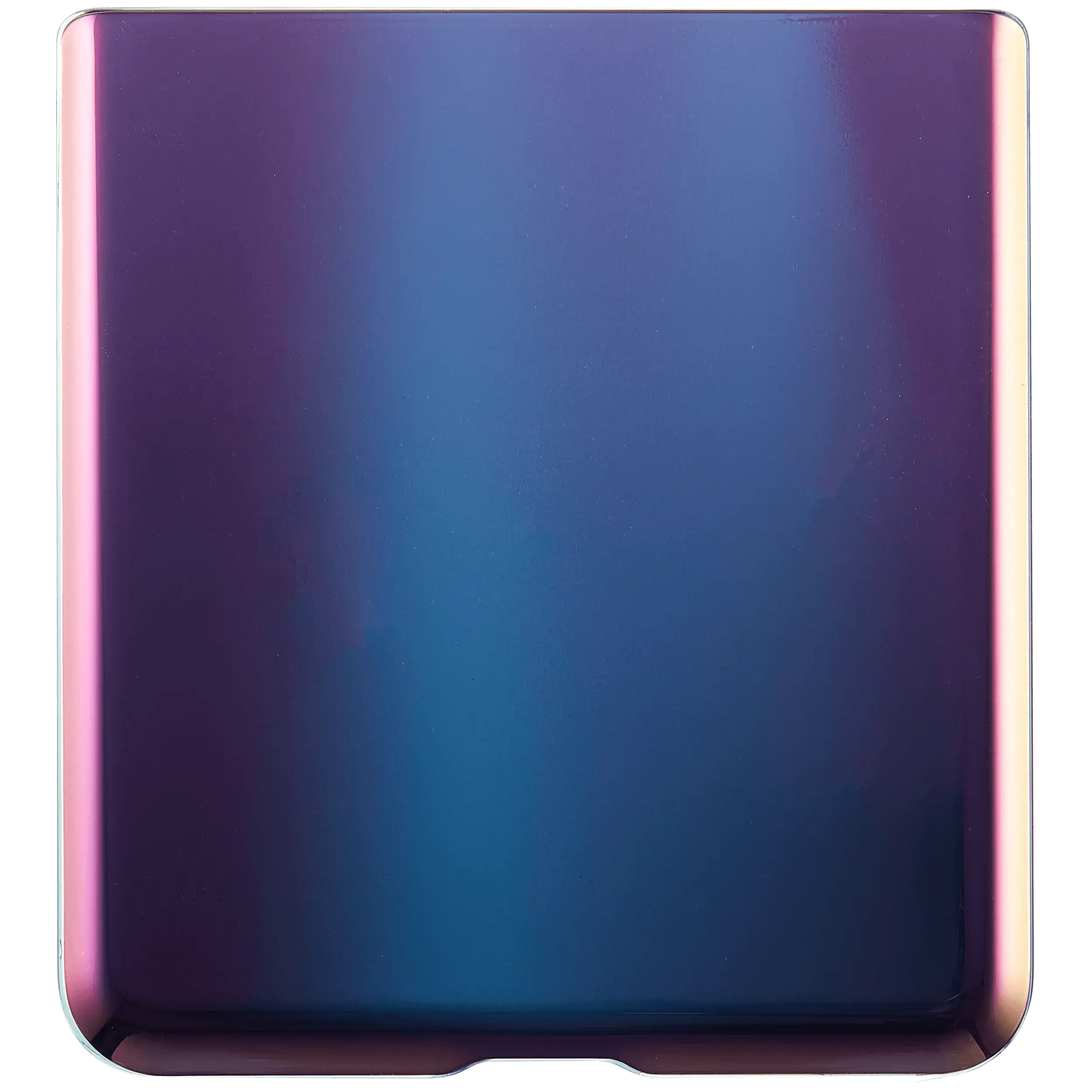 Bottom Rückdeckelglas mit Kameraglas für Samsung Galaxy Z Flip 4G (F700) / Z Flip 5G (F707) (Aftermarket Plus) (Mirror Purple) – Bild 3