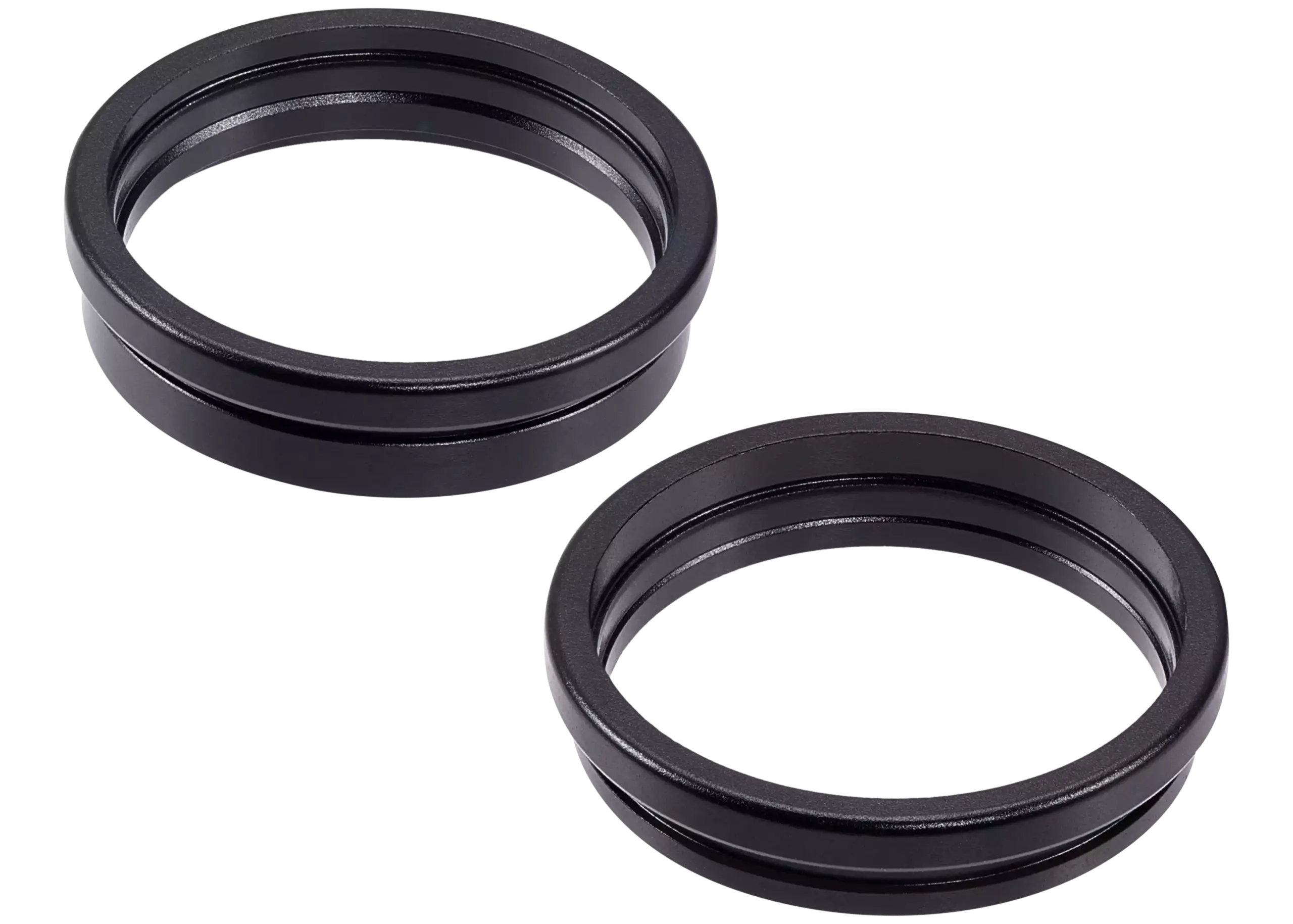 Rückkamera-Blendenring einzeln für iPhone 16 / 16 Plus (Black (Schwarz)) (2-teiliges Set) – Bild 4