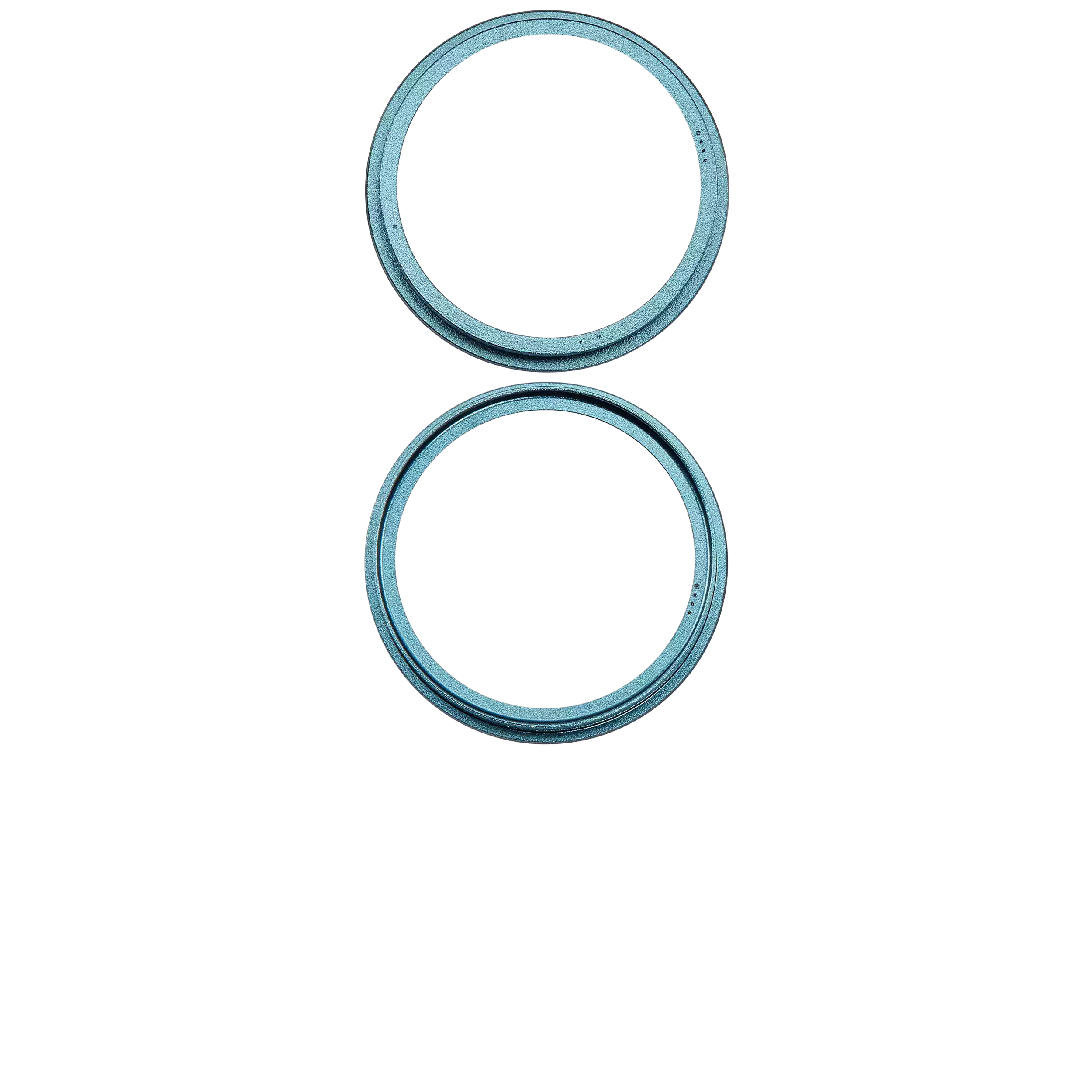 Rückkamera-Blendenring einzeln für iPhone 16 / 16 Plus (Teal) (2-teiliges Set) – Bild 3