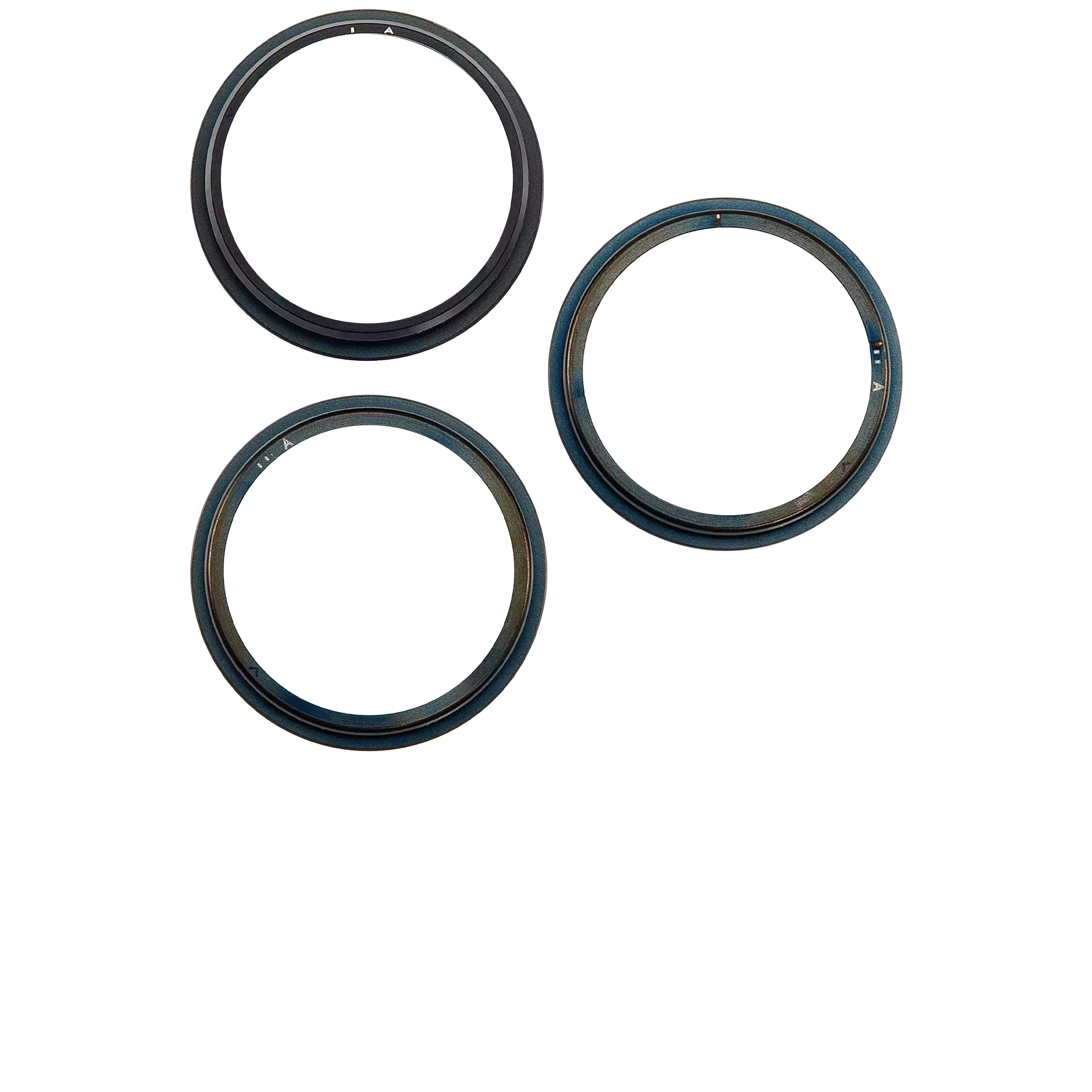 Rückkamera-Blendenring einzeln für iPhone 16 Pro / 16 Pro Max (Black Titanium) (3-teiliges Set) – Bild 3